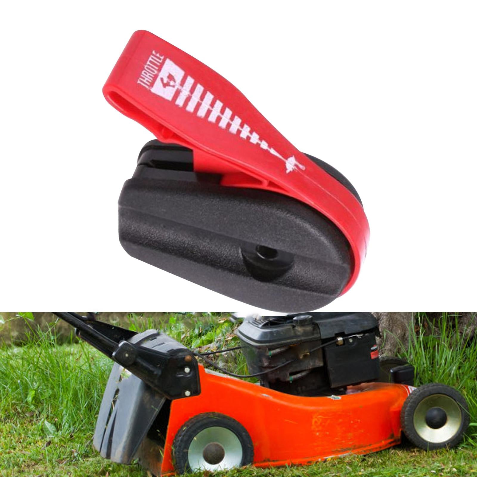 3xLawn Mower Throttle Lever for Lawnmowers Repair Throttle Control Heads red