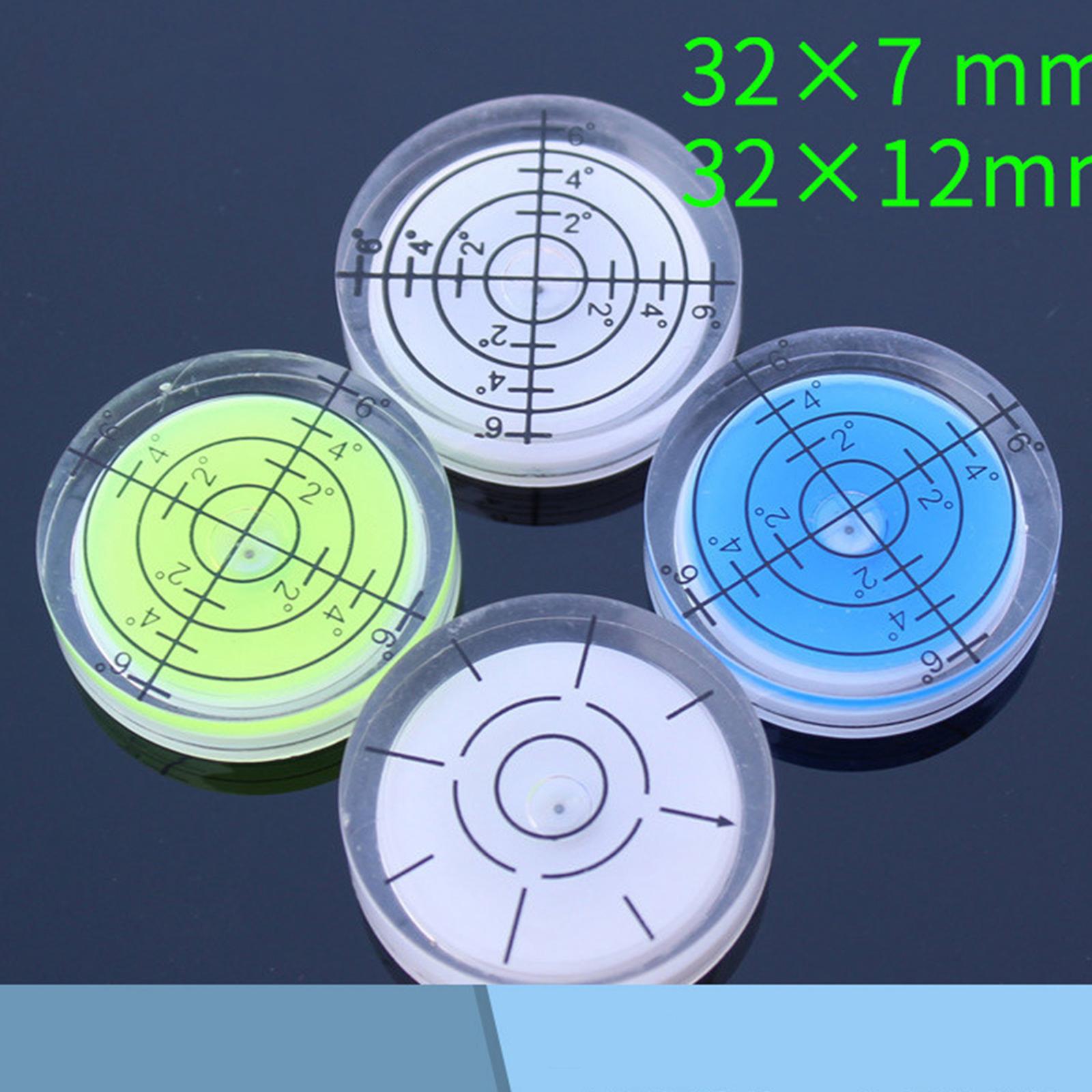 2xHorizontal Bubble with Scale Bubbles Level Tool Measuring Tools Spirit Level Black 1