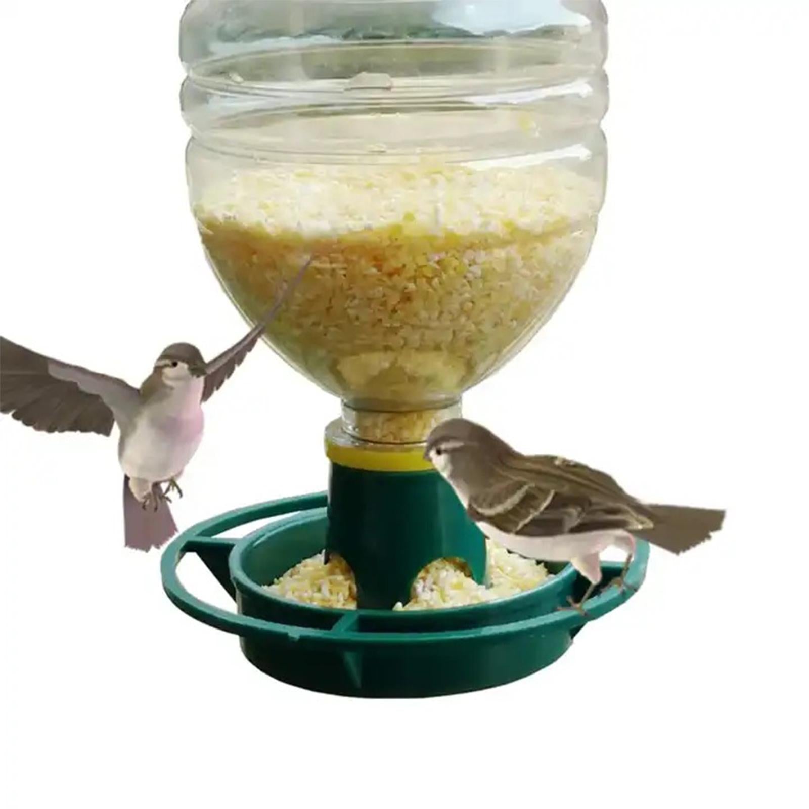 2xAutomatic Bird Feeder Bottle Feeding Tools for Tree Outside Parrot