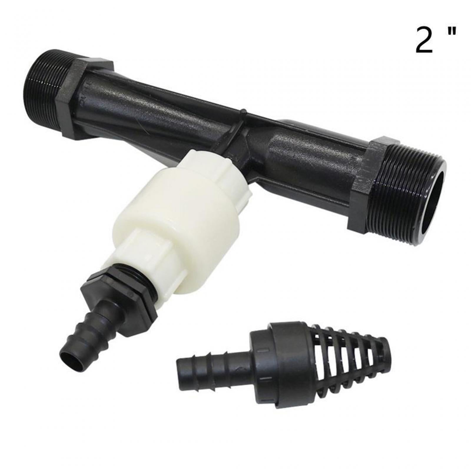 4xVenturi Fertilizer Injector Tool Switch Fertiliser Mixer Drip Irrigation Kit 1 inch