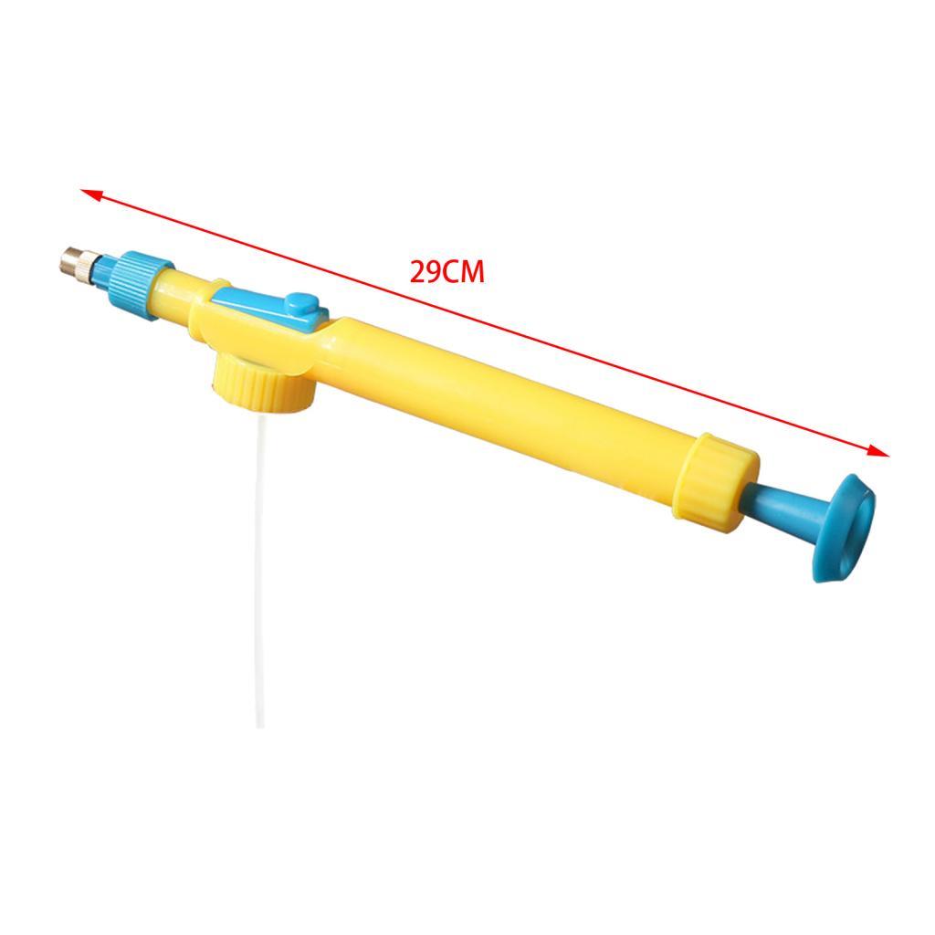 2xHand Pump Sprayer Iron PP Pressure Sprayer Top for Watering Lawn Lawn Garden