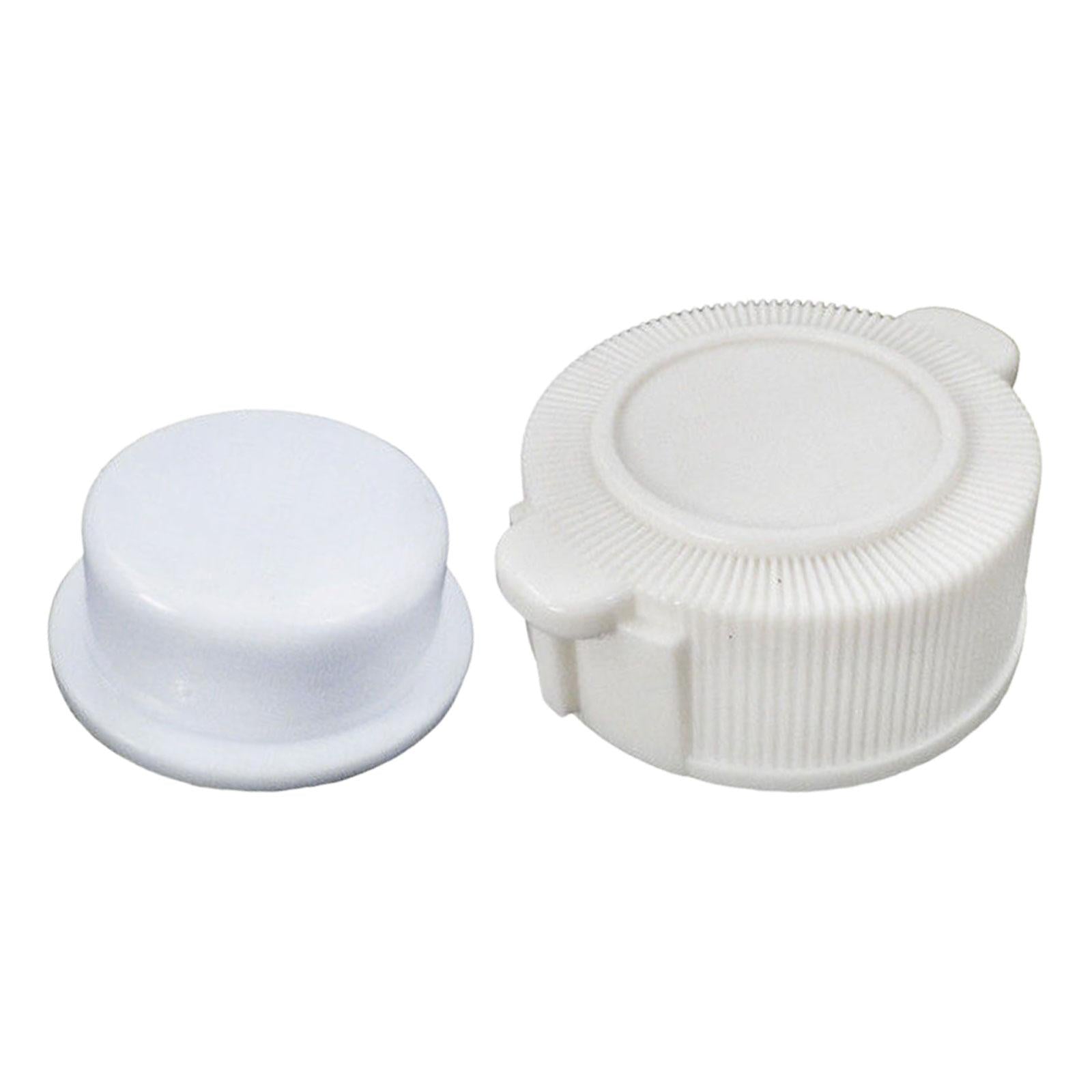 2xDrain Plug Cap Repair Parts Pools Valve Cap and Plug for Air Mattress Airbed