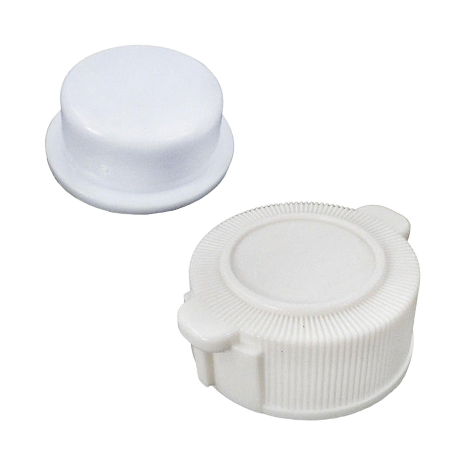 2xDrain Plug Cap Repair Parts Pools Valve Cap and Plug for Air Mattress Airbed