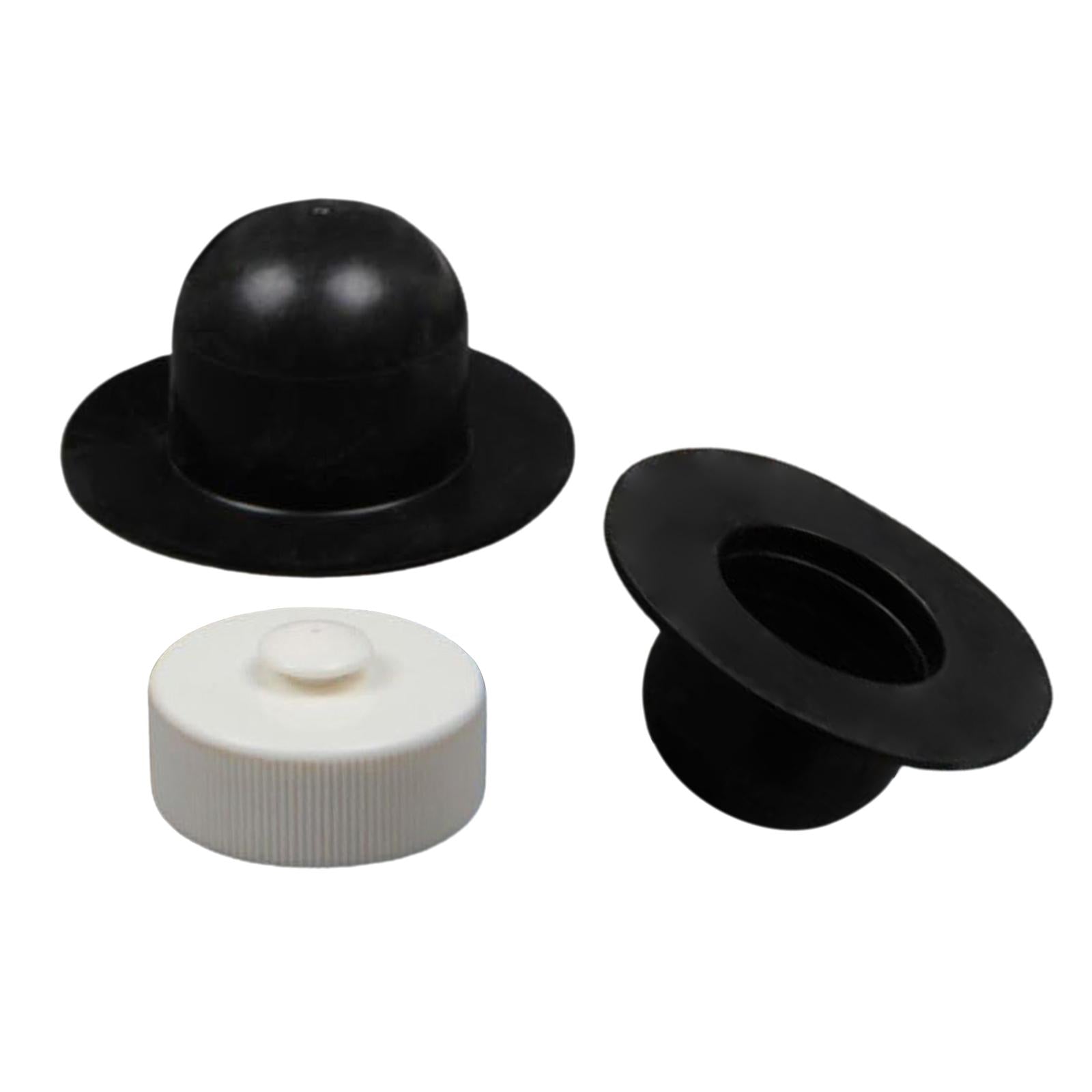 4xSwimming Pool Drain Valve Cap Outlet Cover for above Ground Pool Replacement with 2 plug