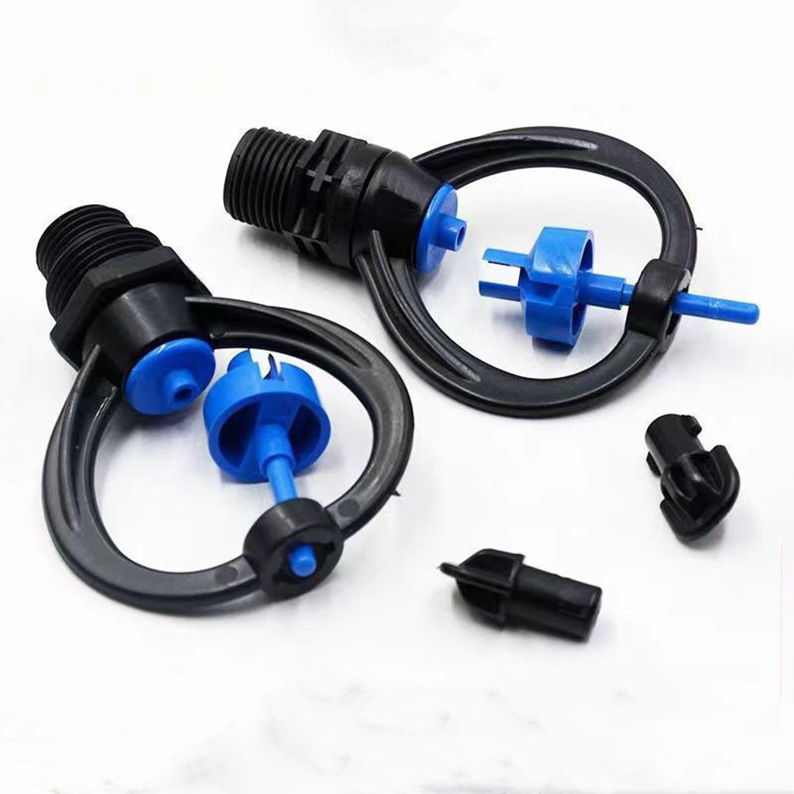 2x360 Degrees Lawn Irrigation Watering Sprinkler for Lawn Greenhouse Gardening Style A
