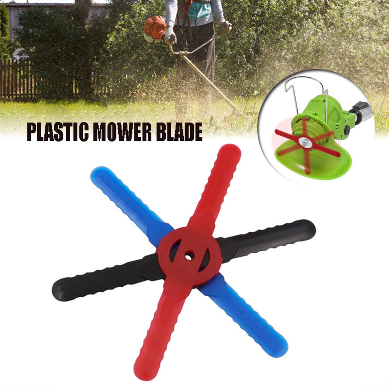 3x20 Pieces Blades Set Trimmer Blades Head for Cordless Grass Trimmer Strimmer blue