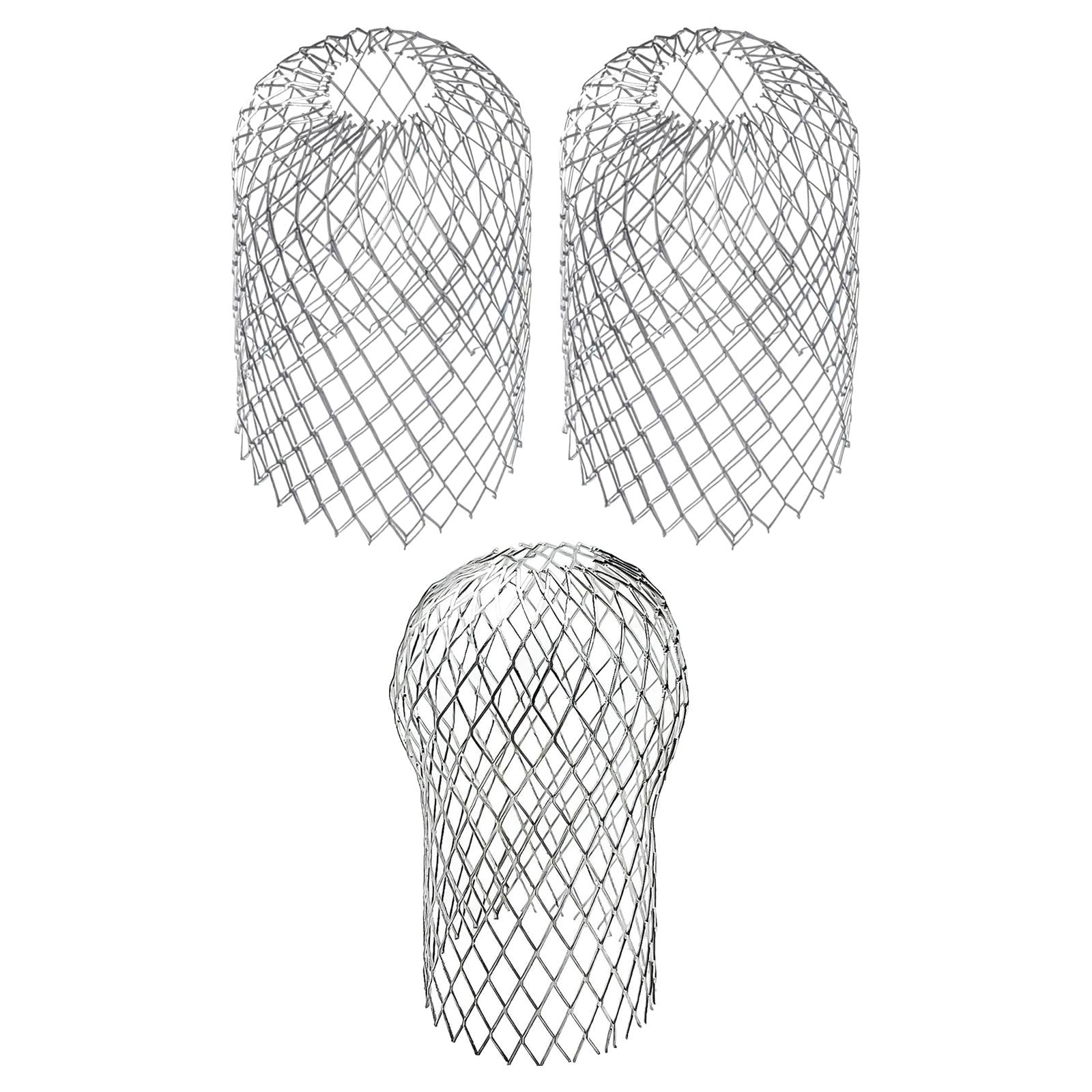 4xLeaf Filter Gutter Strainer Aluminum Downspout Filter for Leaves Roof S