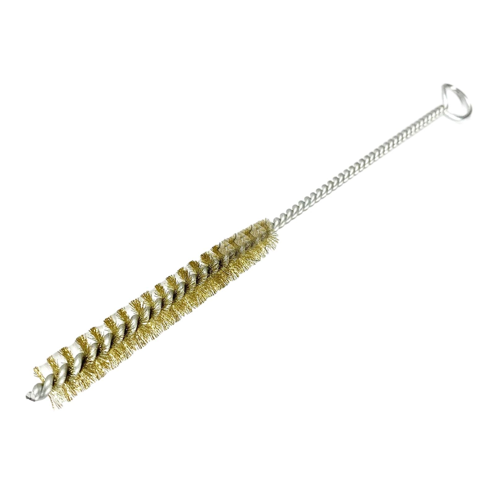 2xPipe Brush Small Long Handle Pipe Cleaning Brush for Auto Polishing Cleaning Diameter 10mm