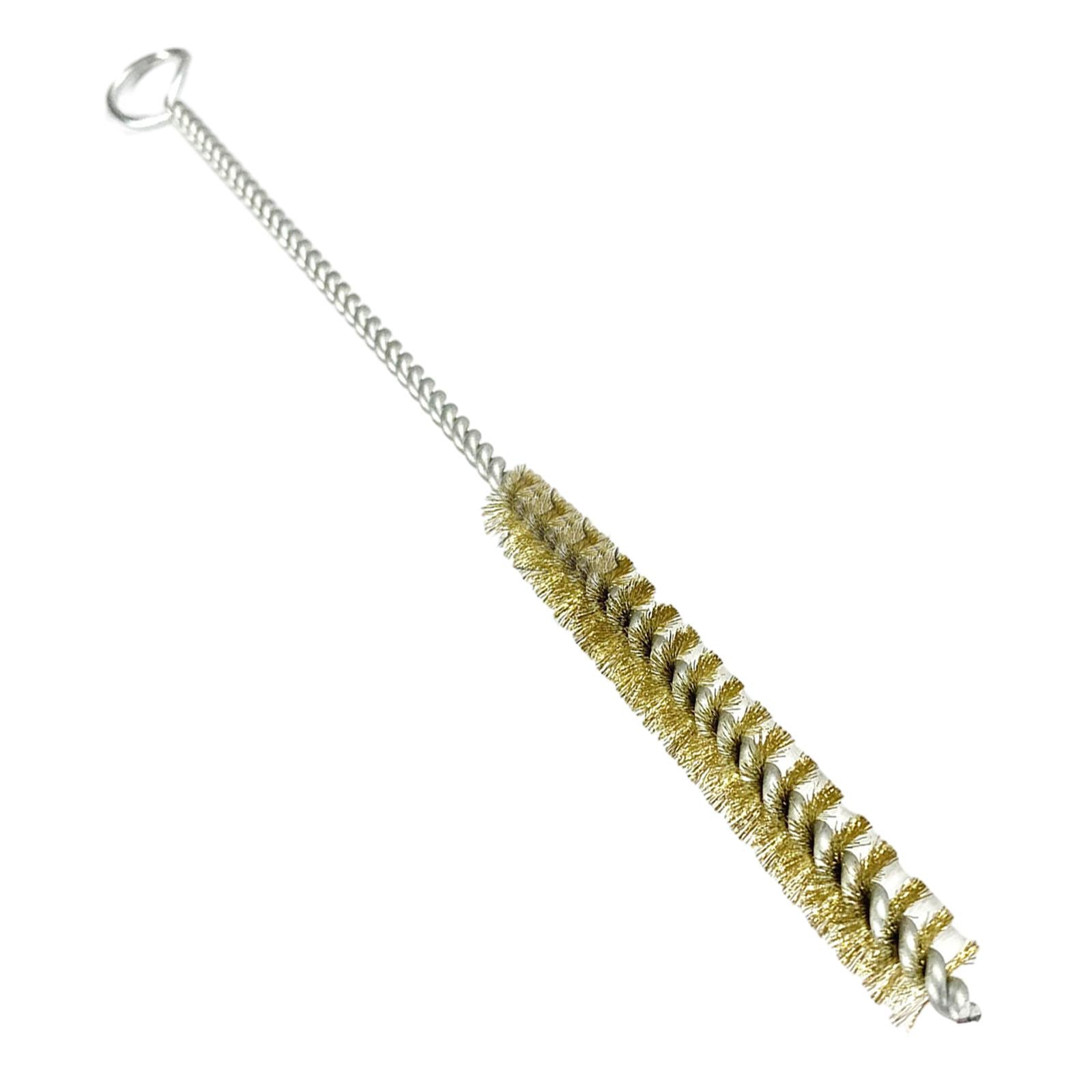 2xPipe Brush Small Long Handle Pipe Cleaning Brush for Auto Polishing Cleaning Diameter 10mm
