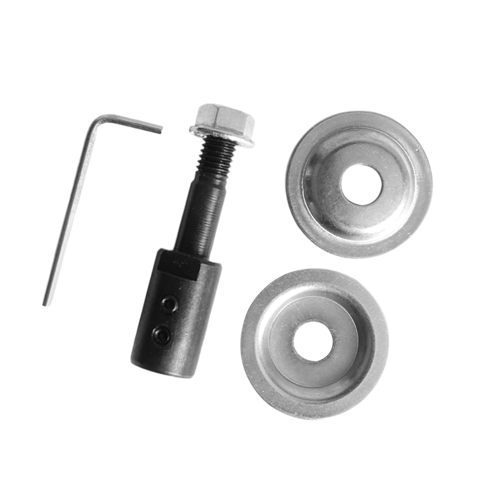 3xGrinding Wheel Shaft Buffing Arbor Threaded Shaft for Hair Wheel Fiber Wheel 10mm 92g