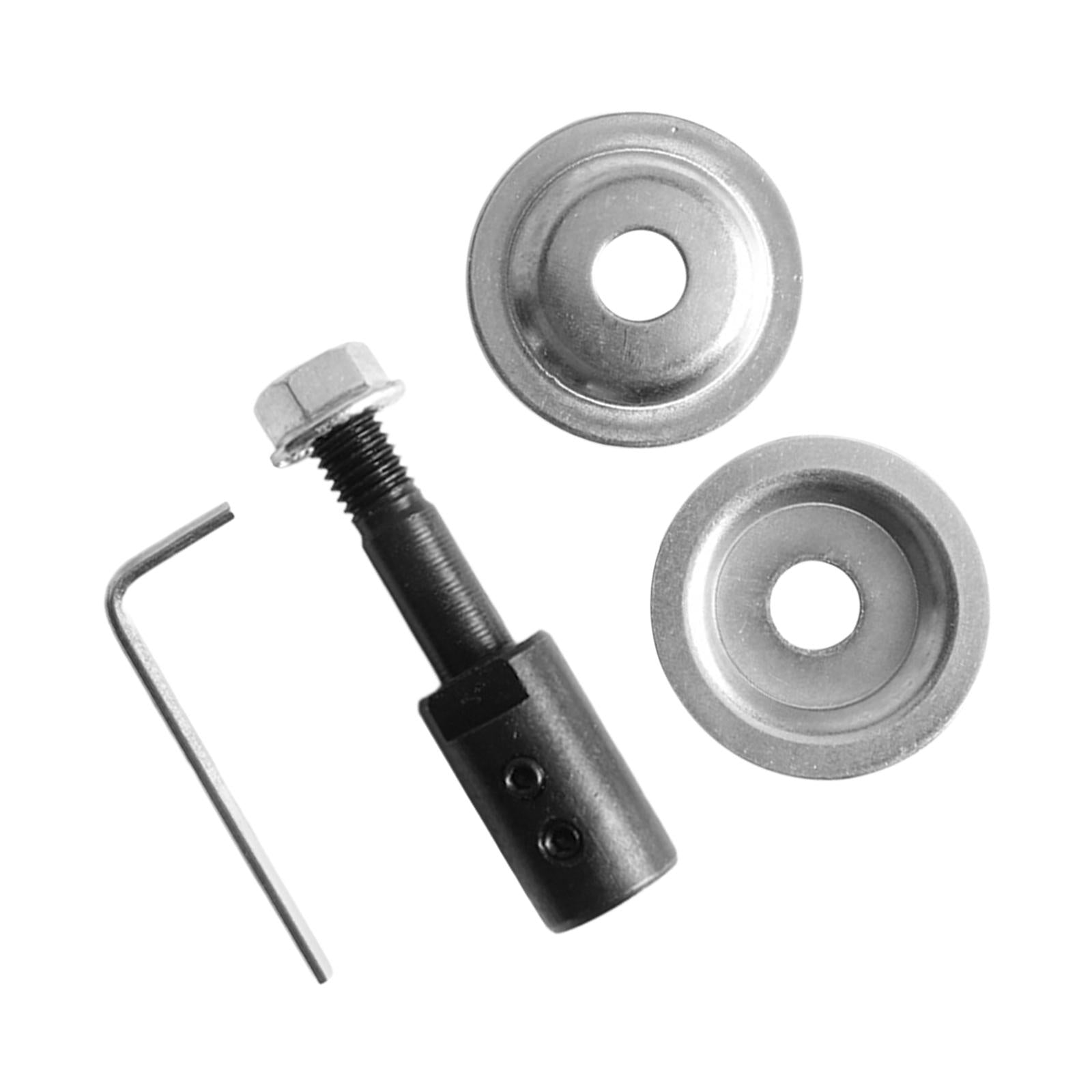 3xGrinding Wheel Shaft Buffing Arbor Threaded Shaft for Hair Wheel Fiber Wheel 10mm 92g