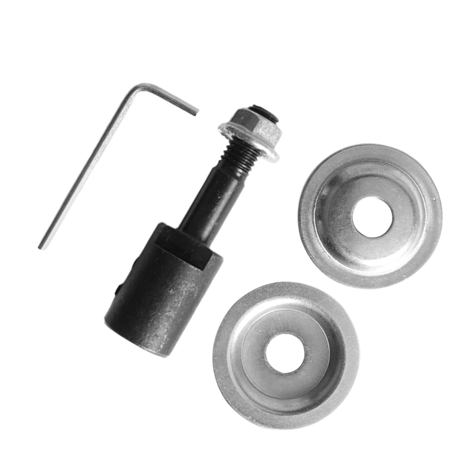 2xGrinding Wheel Shaft Buffing Arbor Threaded Shaft for Hair Wheel Fiber Wheel 12mm 97g