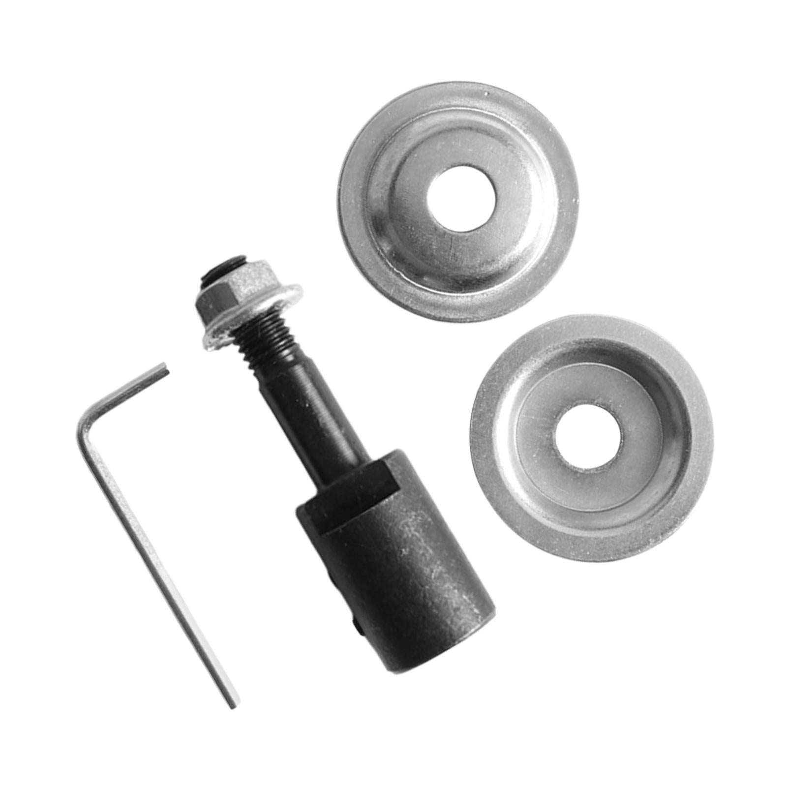3xGrinding Wheel Shaft Buffing Arbor Threaded Shaft for Hair Wheel Fiber Wheel 12mm 97g