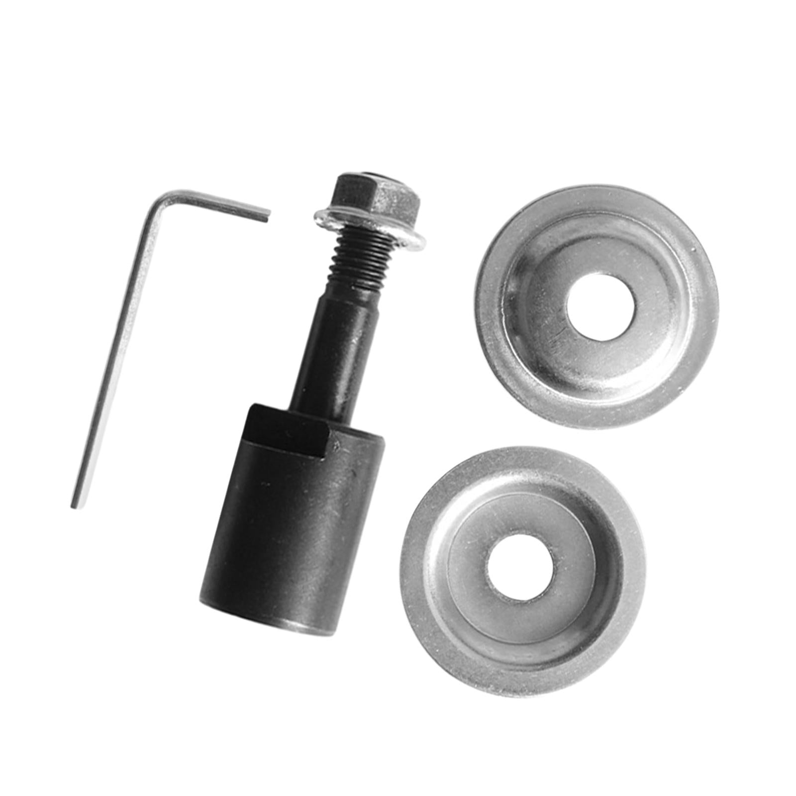 2xGrinding Wheel Shaft Buffing Arbor Threaded Shaft for Hair Wheel Fiber Wheel 14mm 101g