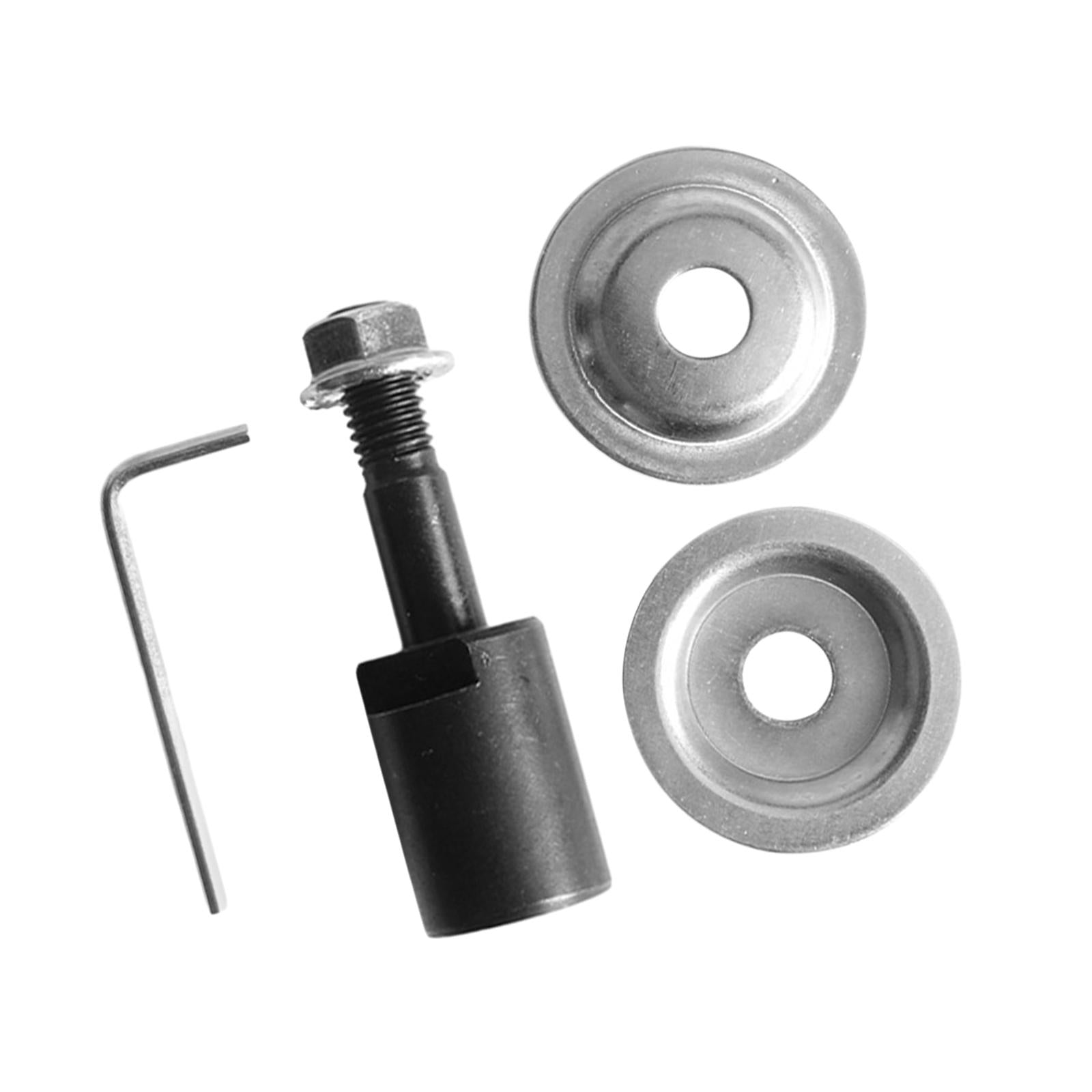 3xGrinding Wheel Shaft Buffing Arbor Threaded Shaft for Hair Wheel Fiber Wheel 14mm 101g
