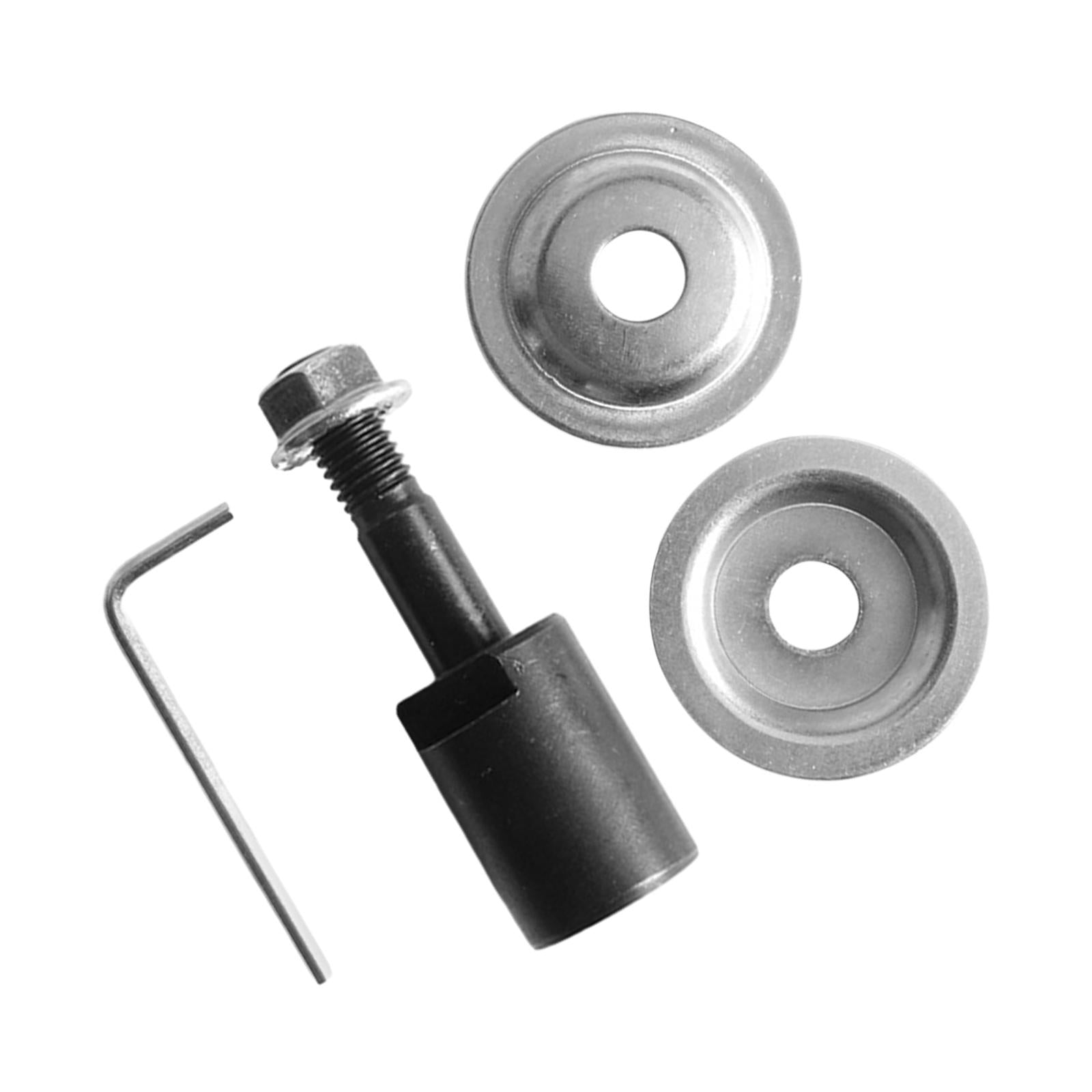 2xGrinding Wheel Shaft Buffing Arbor Threaded Shaft for Hair Wheel Fiber Wheel 16mm 106g