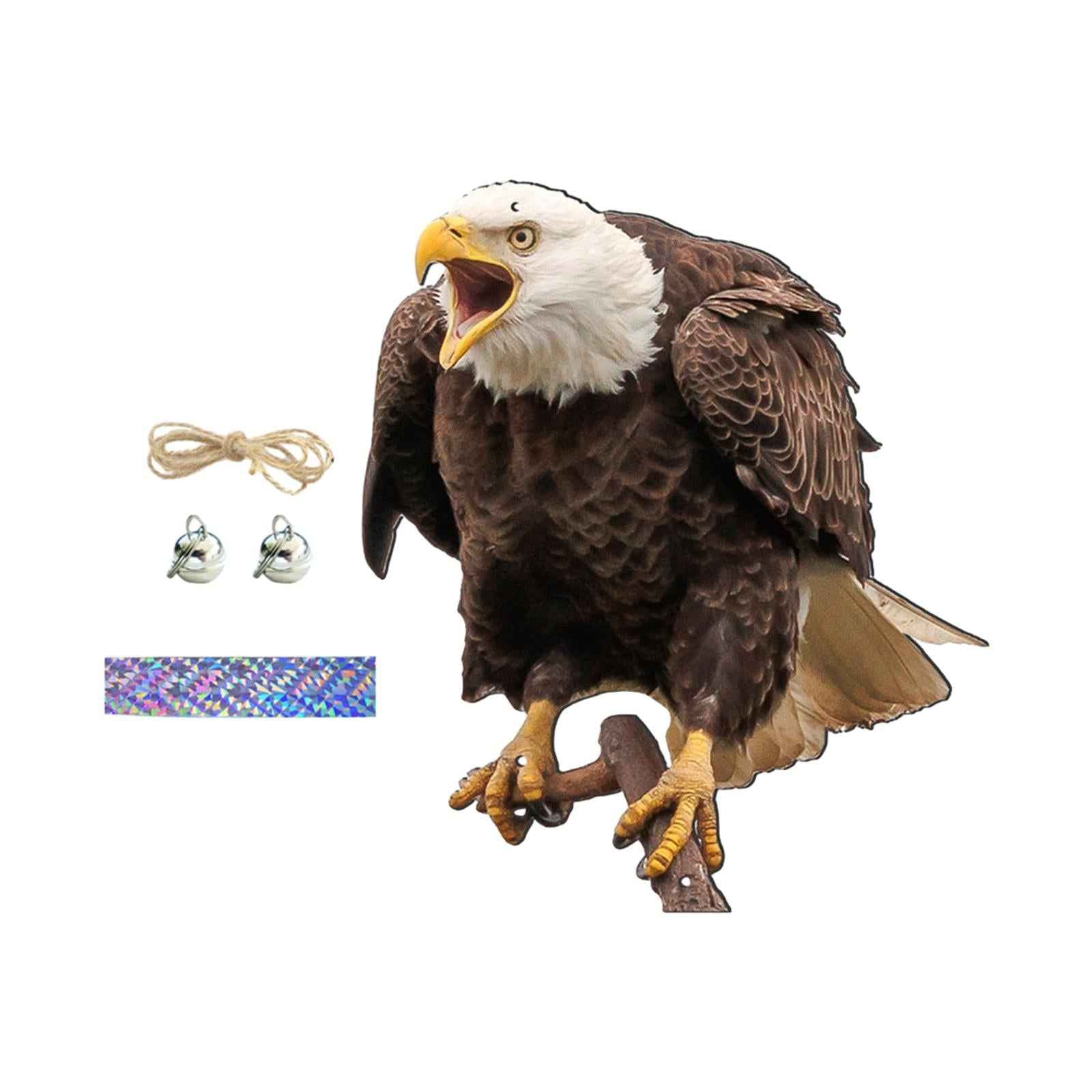 Fake Owl Decoration Realistic Owl to Keep Birds Away for Rooftops Yard Patio Style F