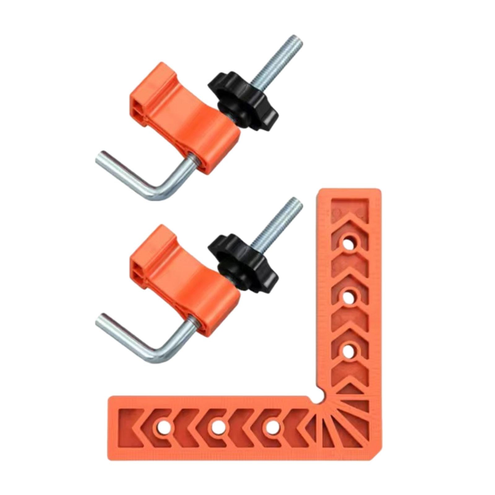 2x90 Degree Corner Clamp Right Angle Clamp for Drawers Picture Frames Cabinets 6inch