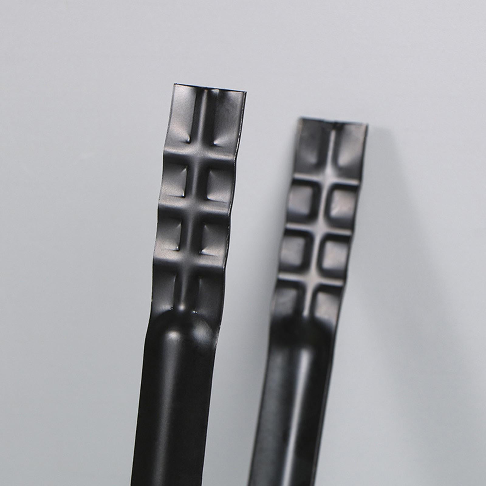 3xBBQ Charcoal Tongs Multifunctional Firewood Grabbers for BBQ Camping Outdoor