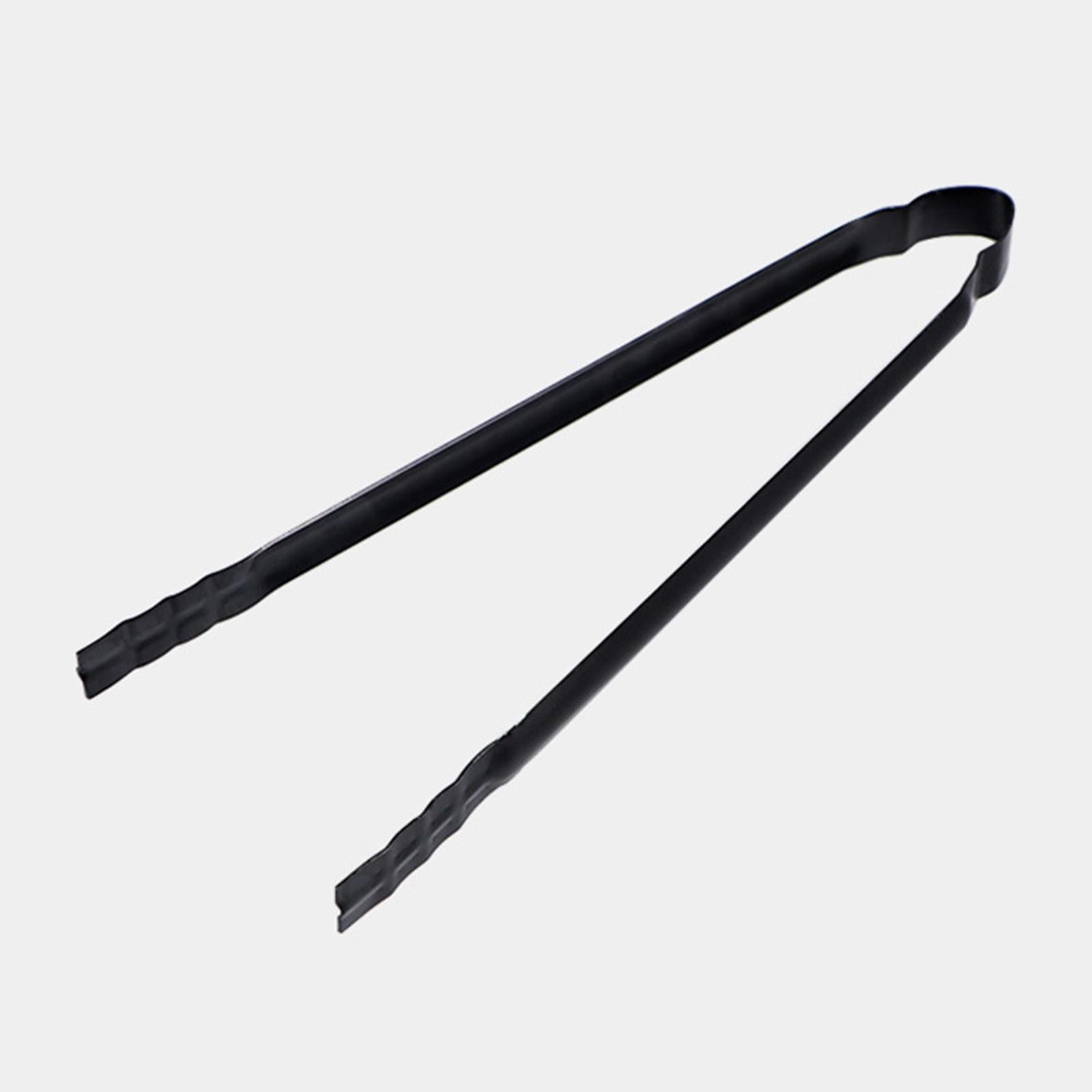 2xBBQ Charcoal Tongs Multifunctional Firewood Grabbers for BBQ Camping Outdoor