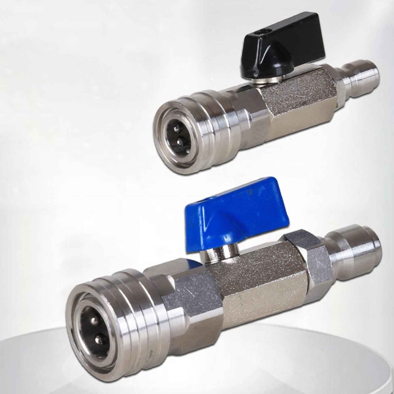 High Pressure Washer Ball Valve Kits Durable for Power Washer Hose Accessory 12mm
