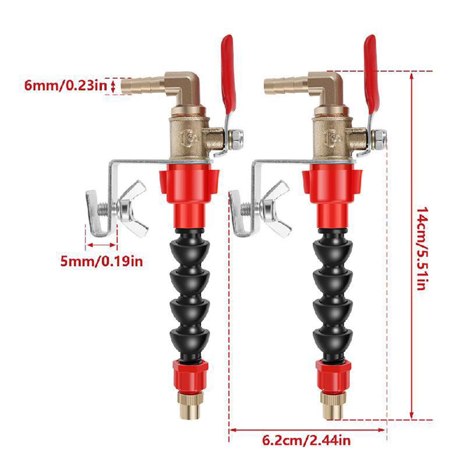 2xMisting System Water Sprayer Durable for Cutting Machine Marble Machine Tile