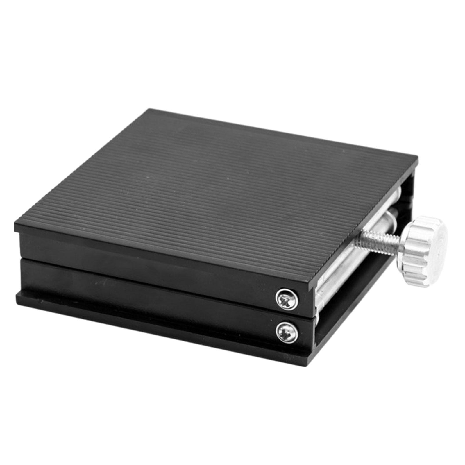 3xLifting Platform Manual Lift Platform Manual Control Lab Lifting Stand Table Black