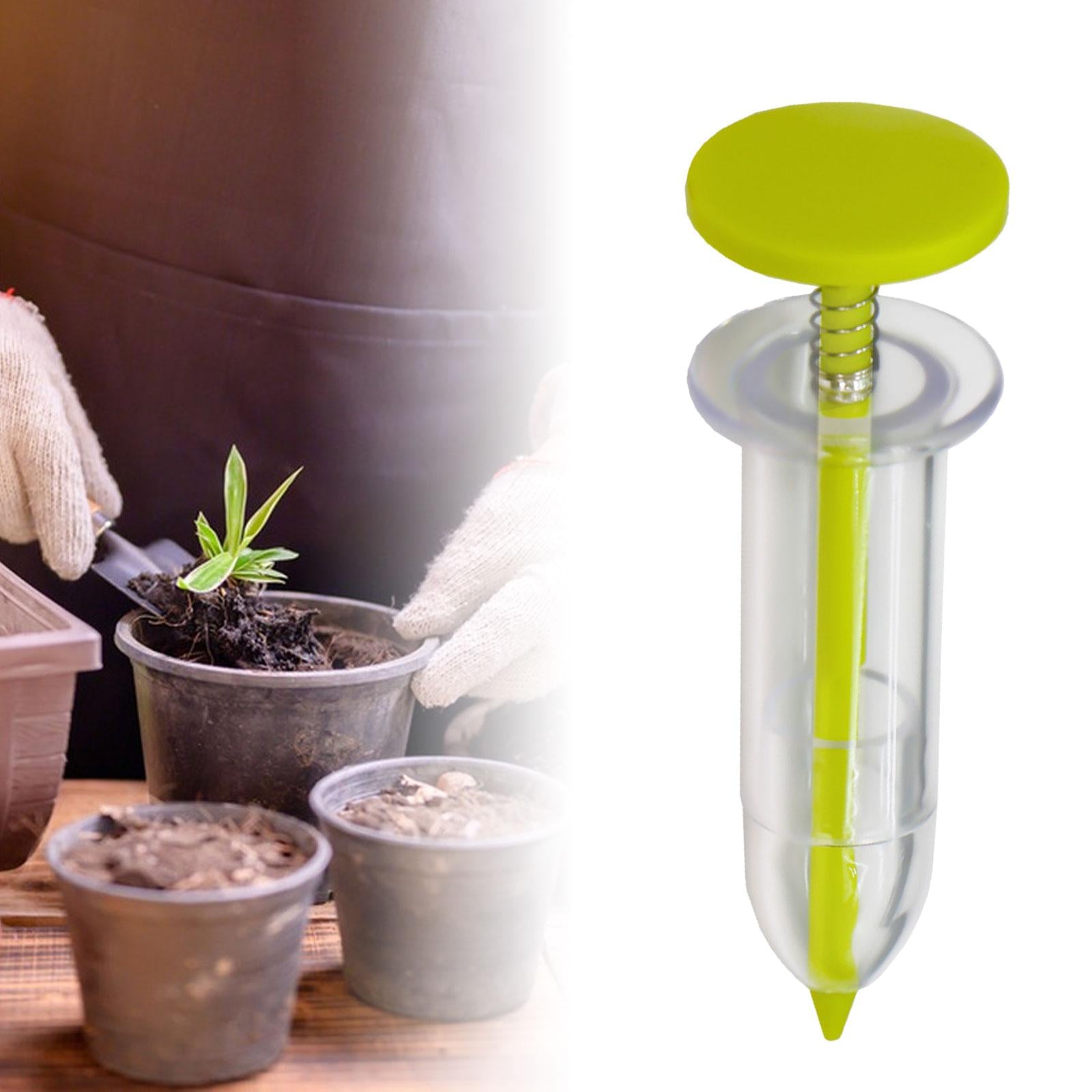2xSmall Seed Spreader Seed Sower Tool Mini Seed Sower for Grass Spreading Kale