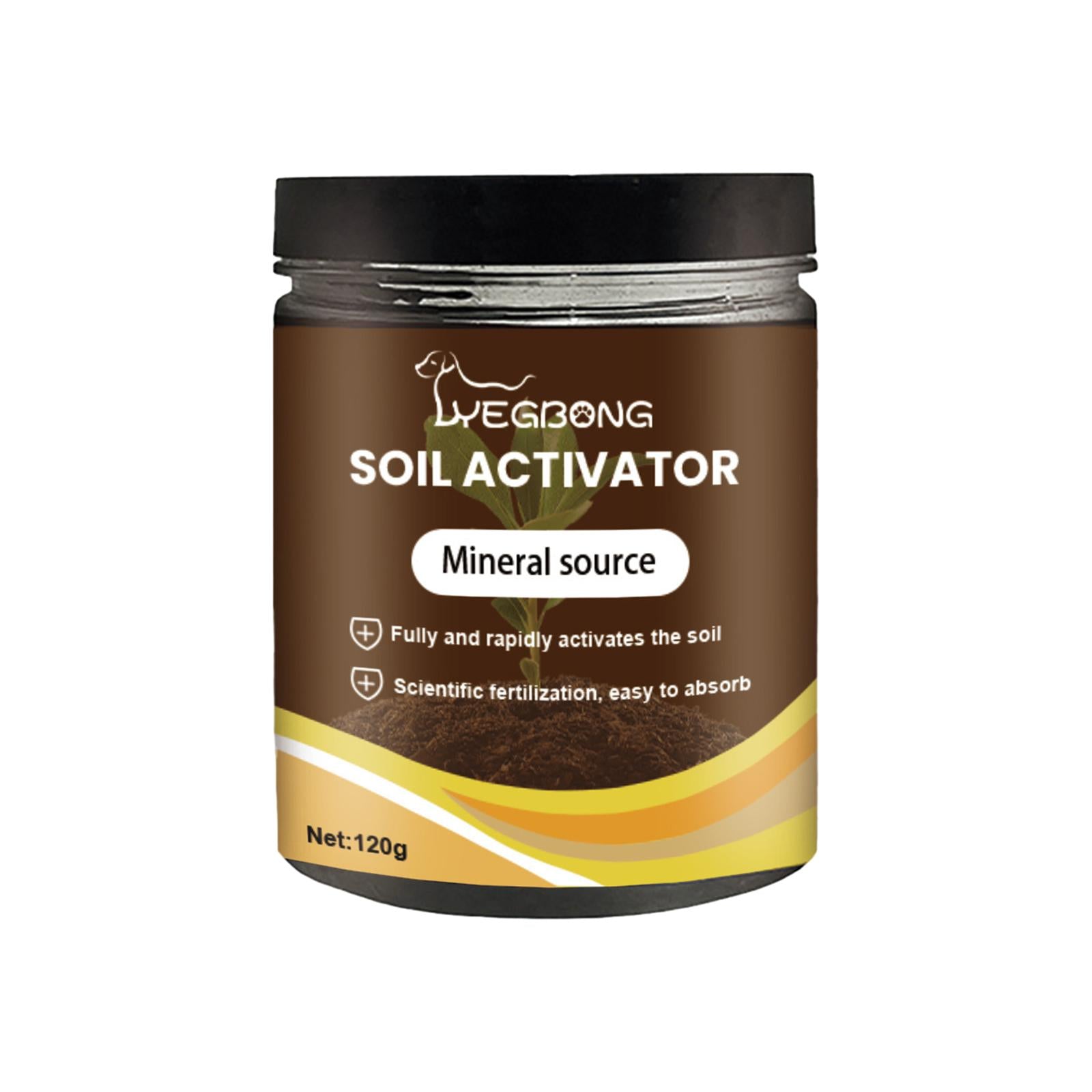 3xSoil Activated Soil Amendments for Seedling Compost Raised Garden Beds Lawns