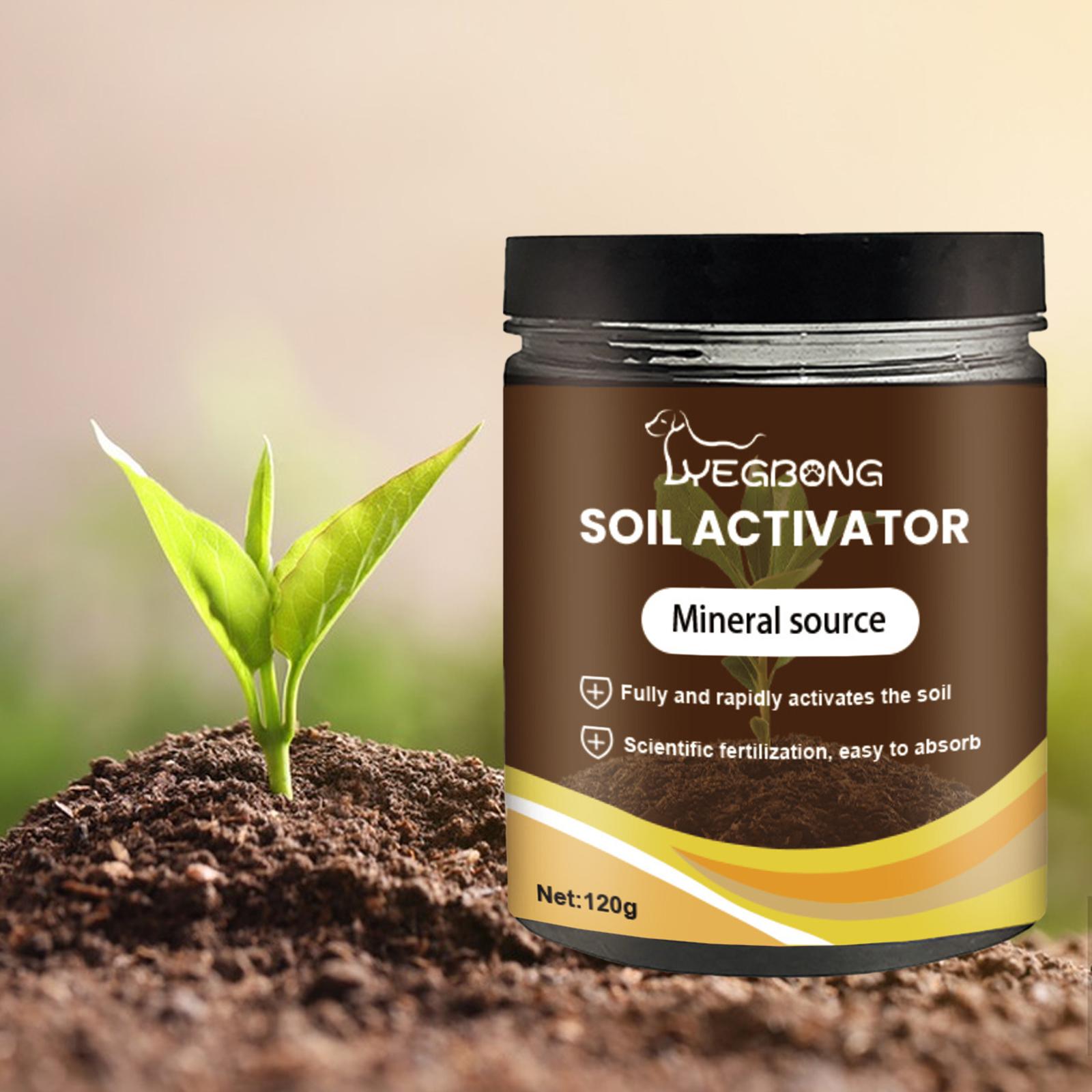 3xSoil Activated Soil Amendments for Seedling Compost Raised Garden Beds Lawns