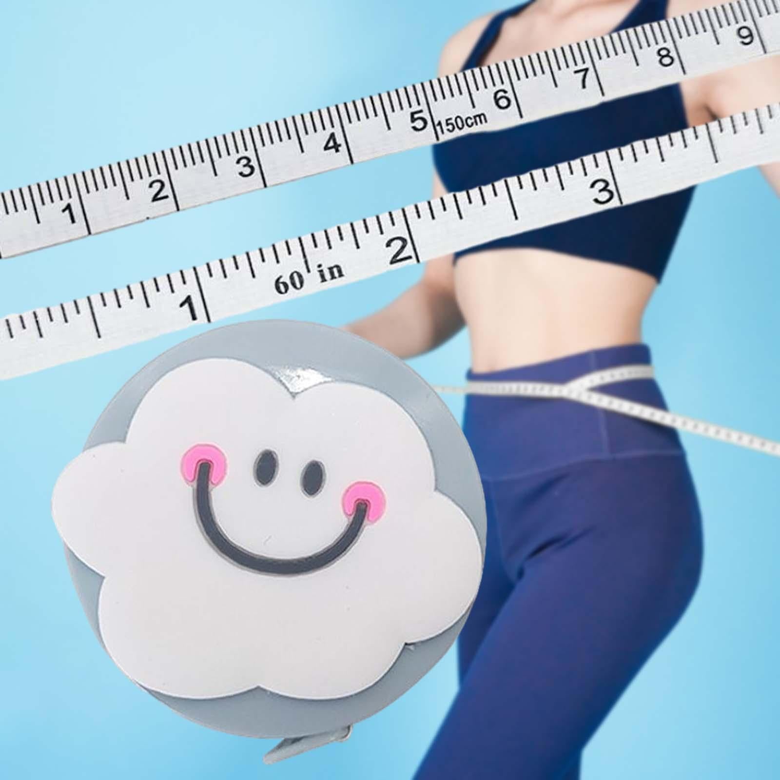4xMeasuring Tape Body Measuring for Body Fabric Weight Loss Measurements Waist Cloud