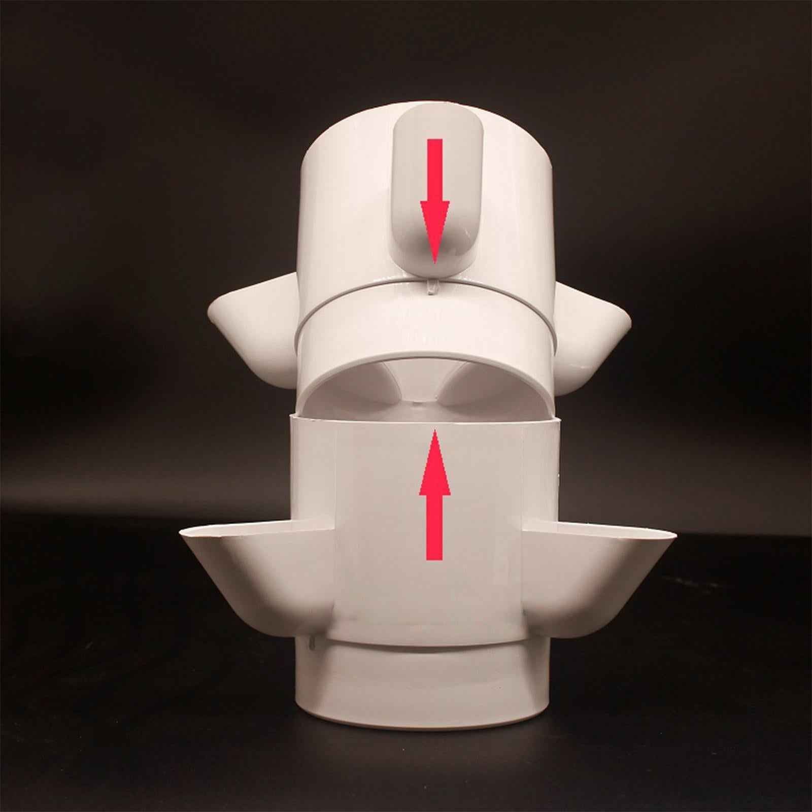 Vertical Garden Planter Hydroponics Growing Tower for Peppers Indoor Outdoor 3 Holes Single Tier