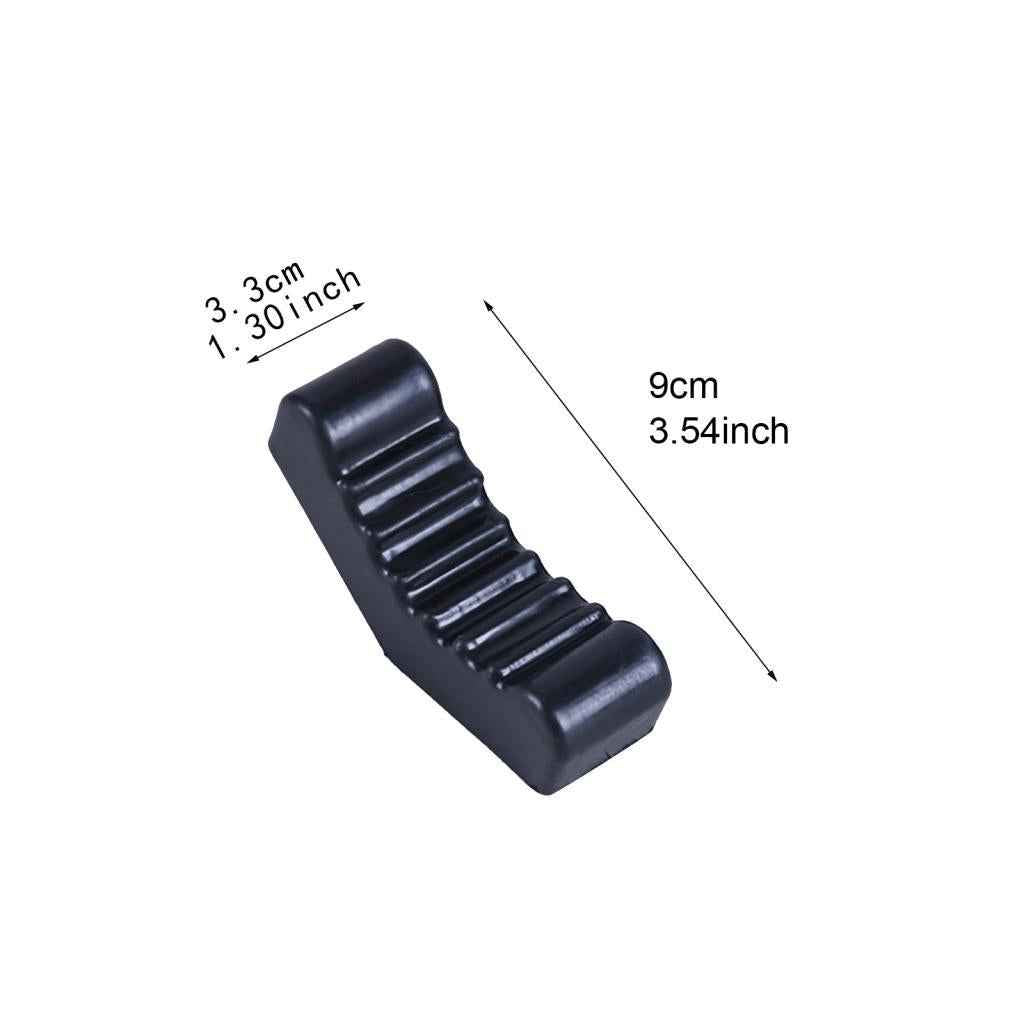 Car Lift Jack Stand Rubber Pad Attachment Black Slotted Frame Jack Stand Pad 6 Ton