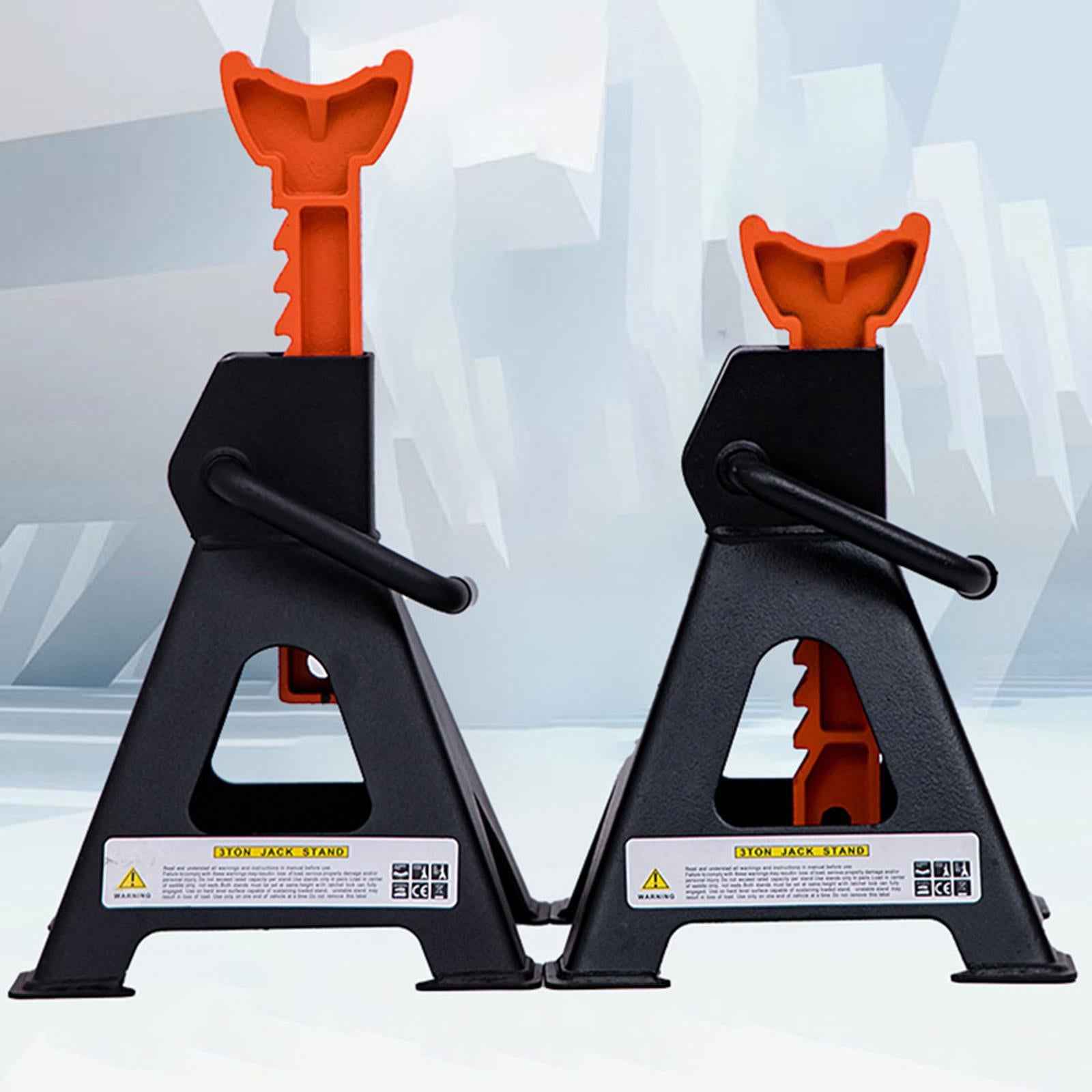 Car Lift Jack Stand Rubber Pad Attachment Black Slotted Frame Jack Stand Pad 6 Ton