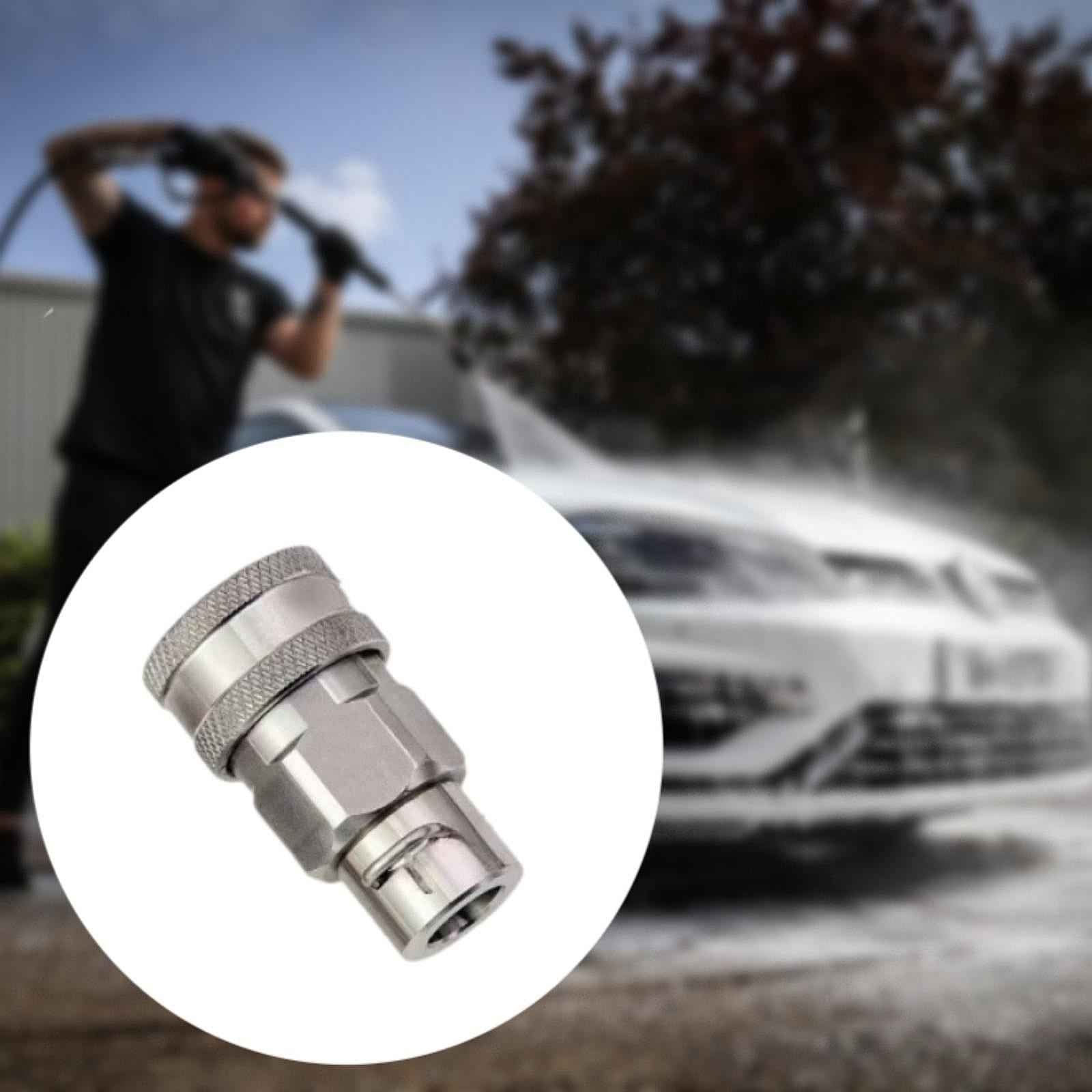 Power Washer Quick Connect Adapter 3/8" High Pressure Washer Quick Connector Connector A