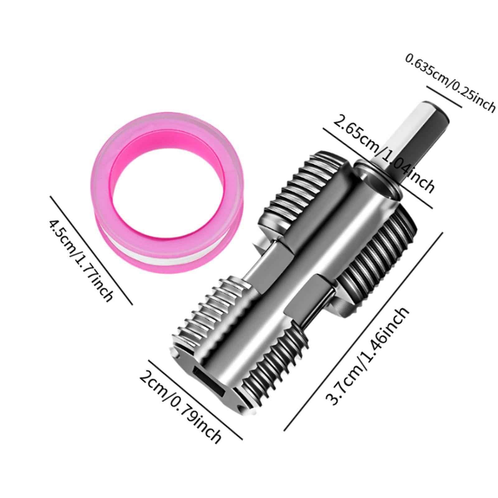 PVC Pipe Threader Opener Thread Maker Tools for Electric Drill Supplies Home 1 Thread Maker