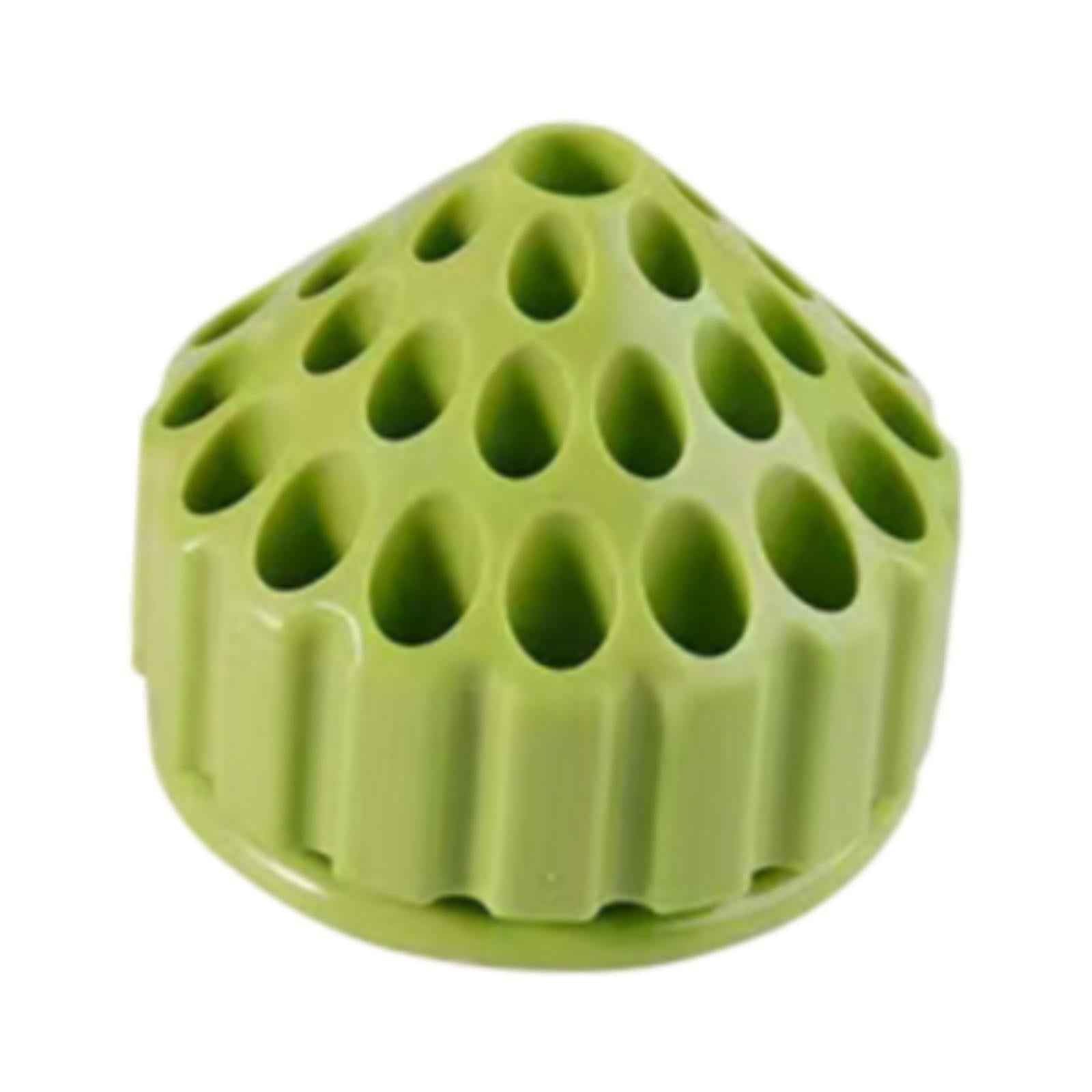 Nail Art Tools Bit Organizer Grinding Head Rack for Workshop Nail Salon Home Green