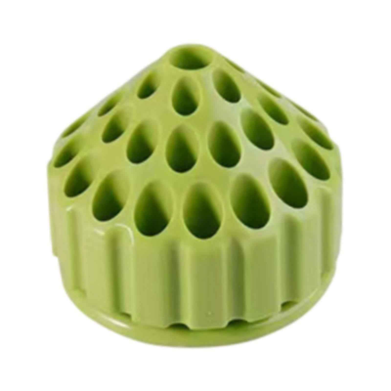 Nail Art Tools Bit Organizer Grinding Head Rack for Workshop Nail Salon Home Green
