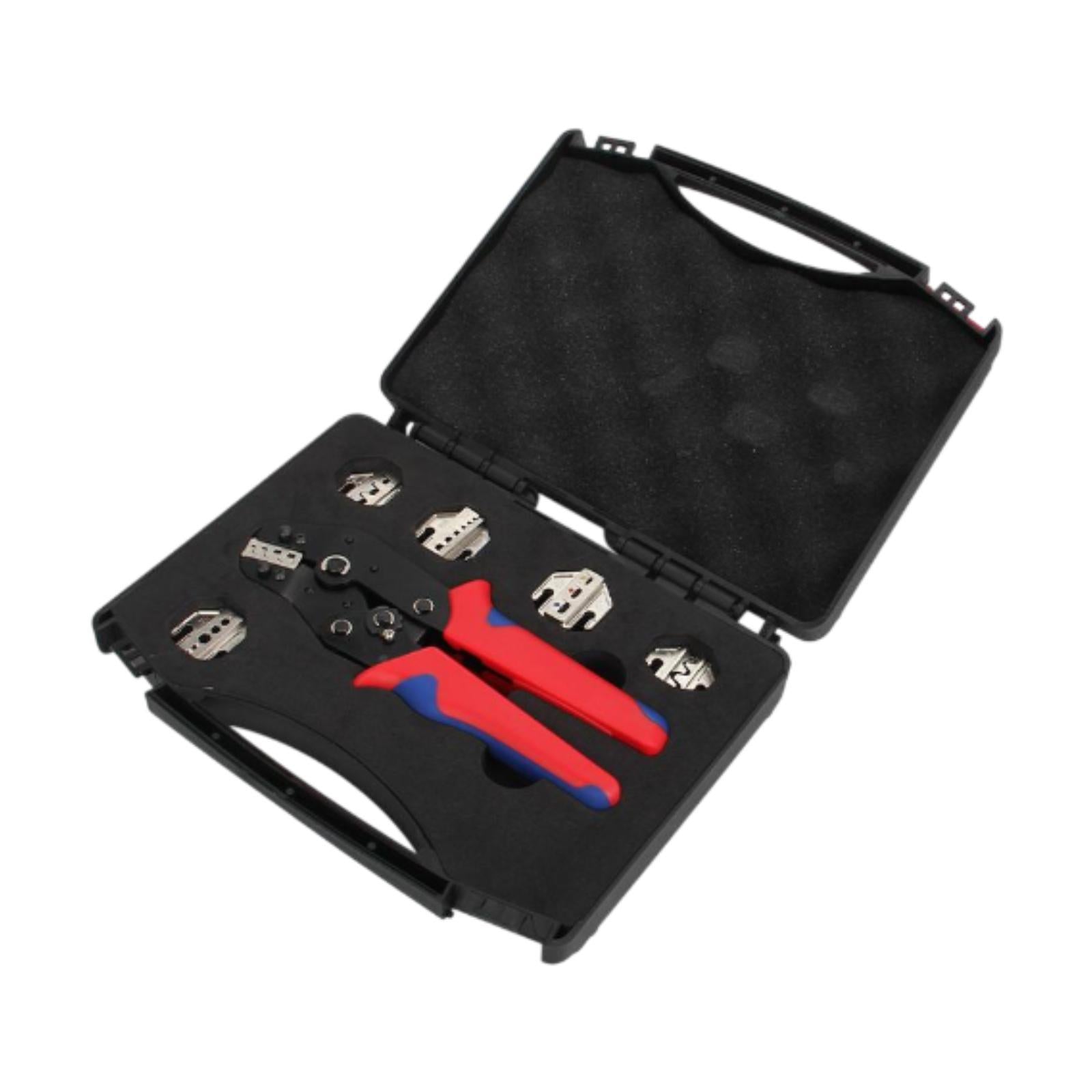 Crimping Tool Kit with Sponge Suitcase Protect Toolbox for Men Gifts Outdoor