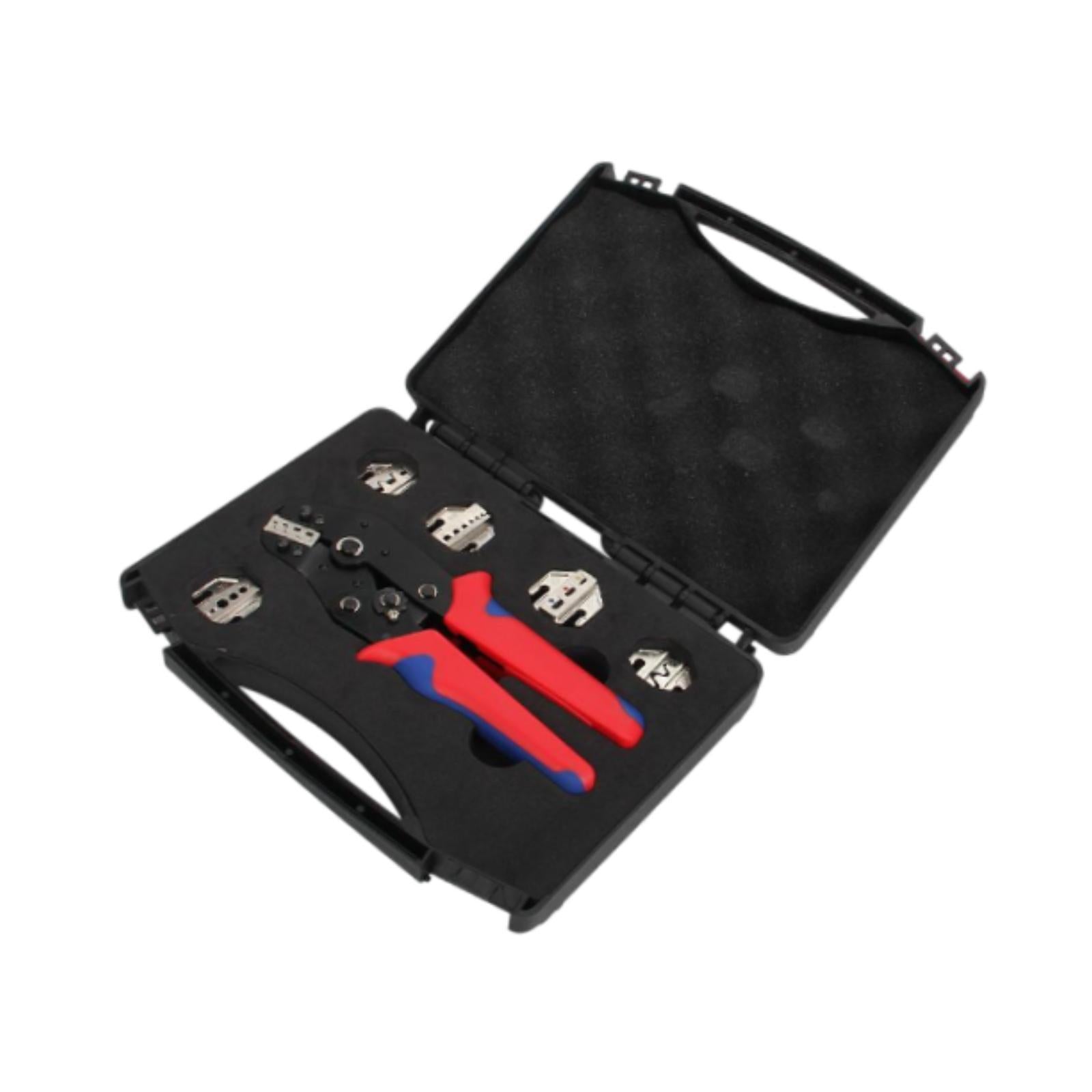 Crimping Tool Kit with Sponge Suitcase Protect Toolbox for Men Gifts Outdoor