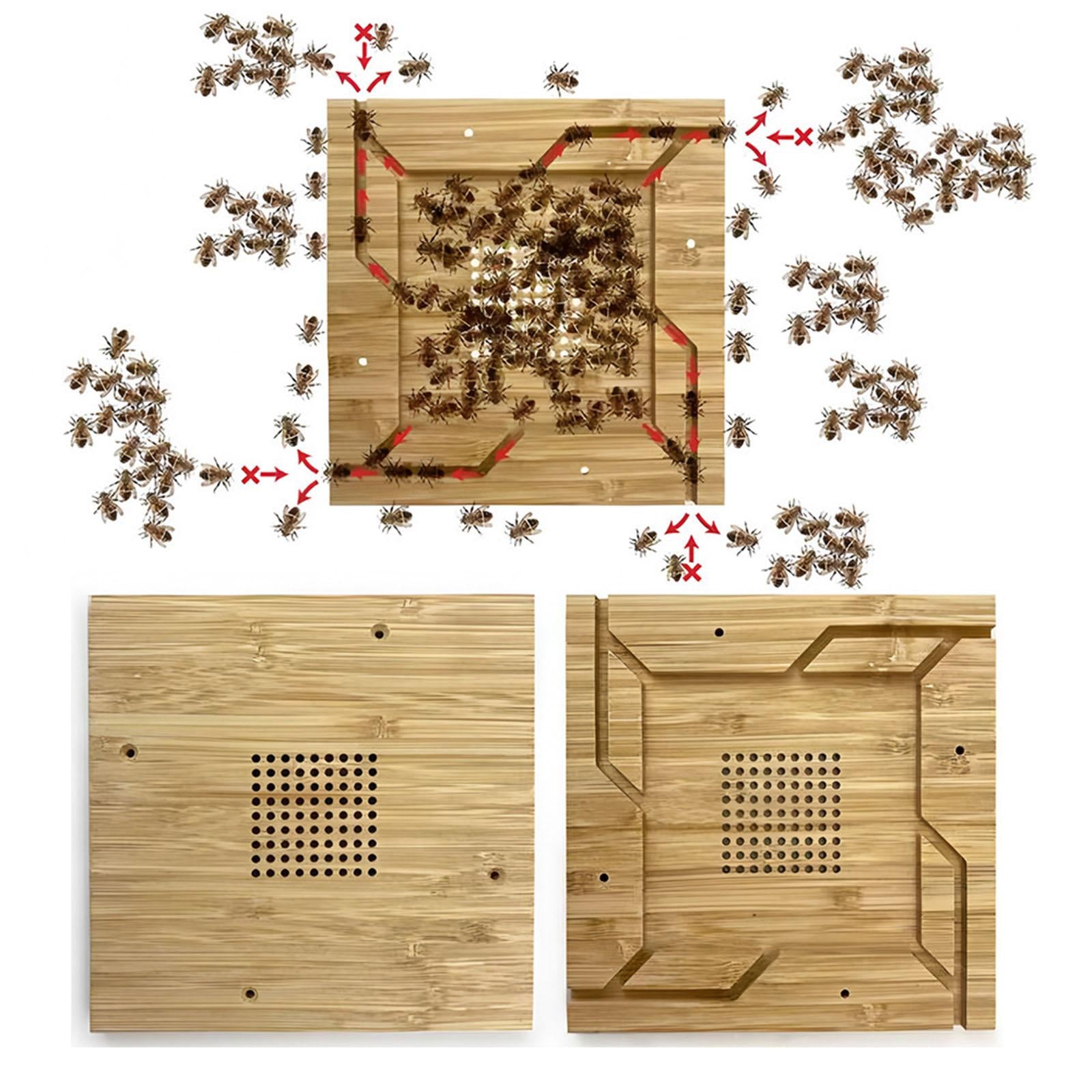 Bee Escape Board Effective Bee Management Wooden Easy to Install Accessories