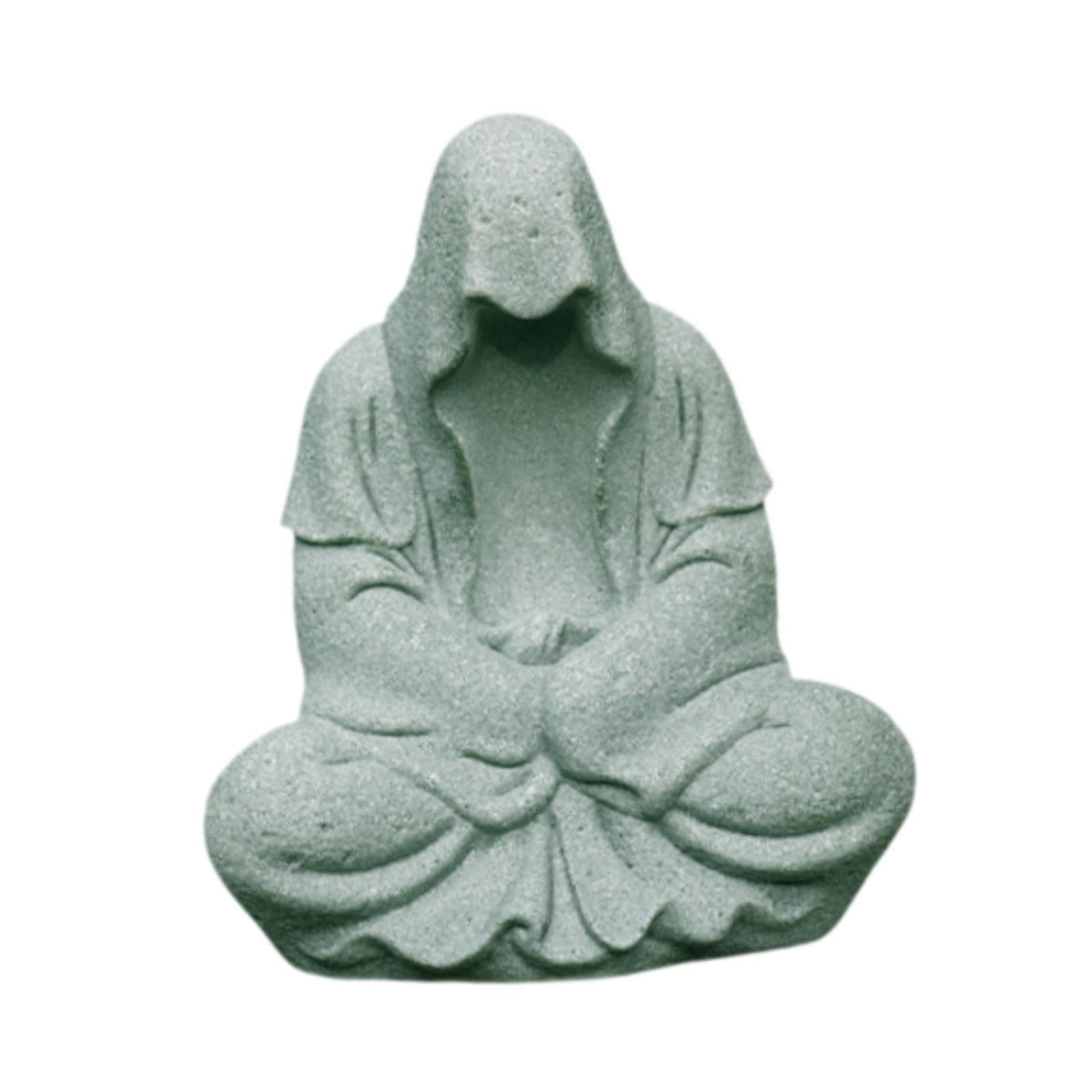 Buddha Character Statue Fishing Tank Decor Unique for Home Yard Living Room