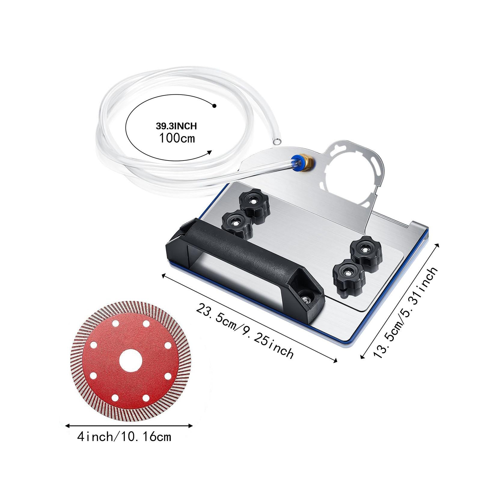 Angle Grinder Stand for Tile 45° for Stone Cutting Metal Cutting Woodwork
