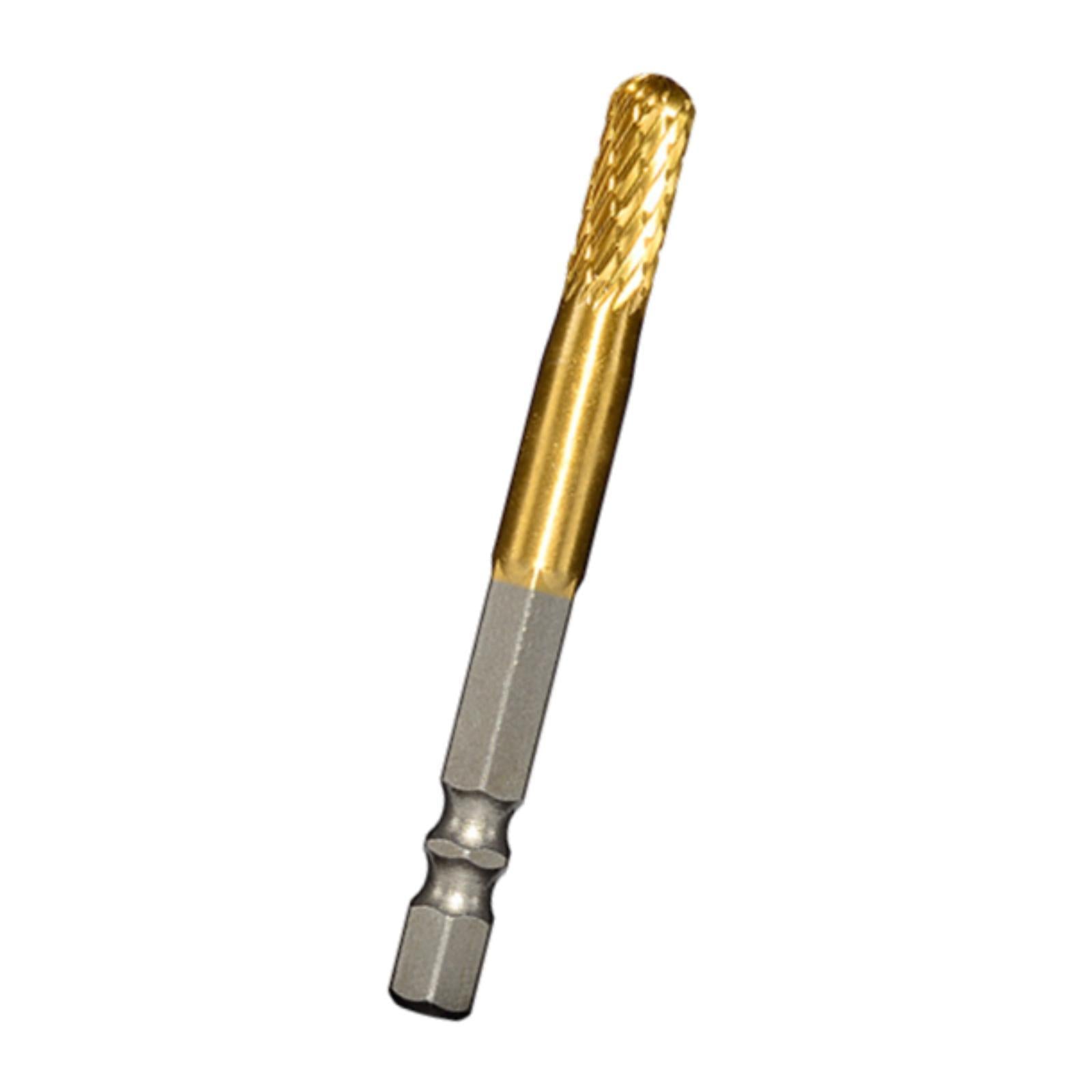 Carbide Rotary Burr Bit Sturdy Cutting Burr for Carving Woodworking