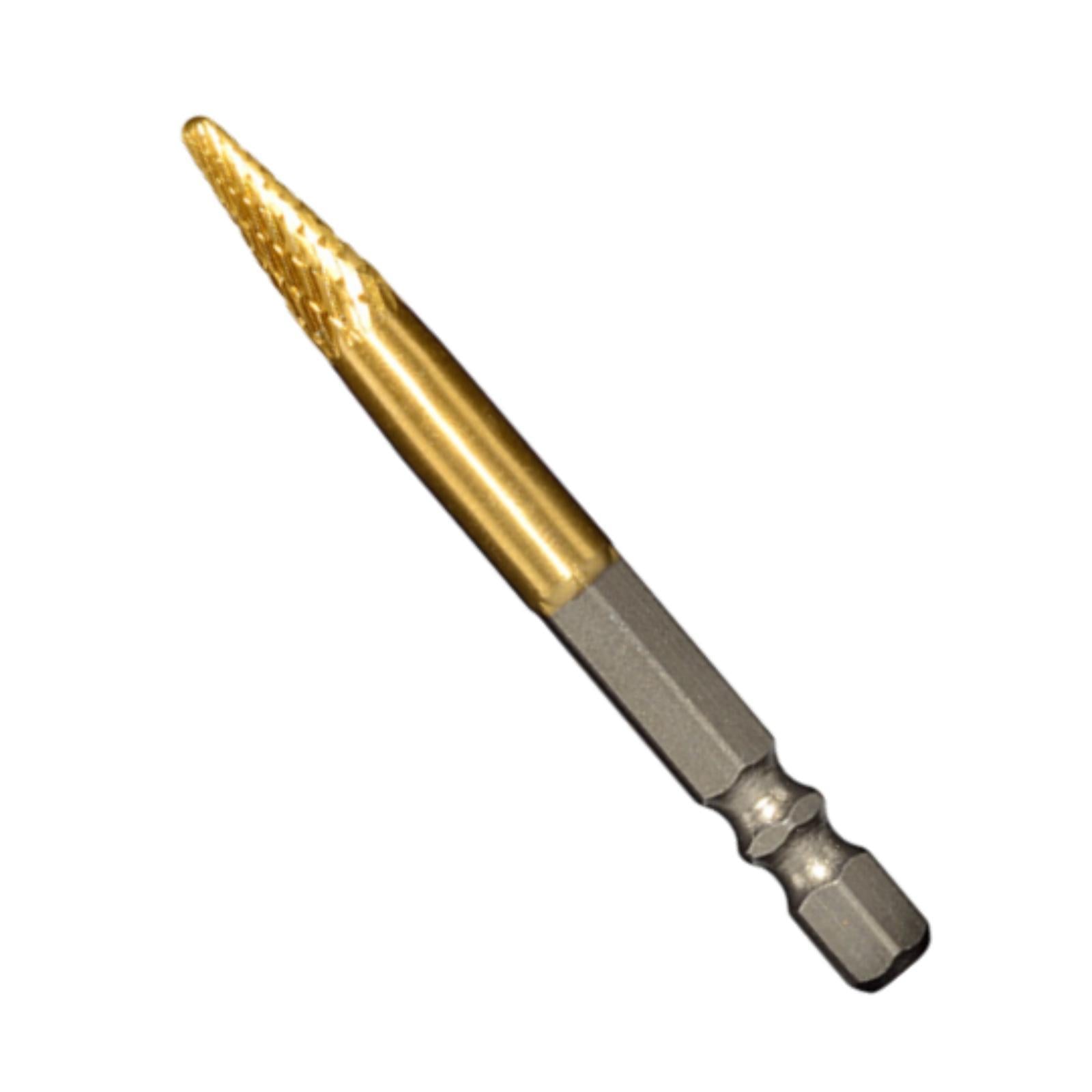 Carbide Rotary Burr Bit Sturdy Cutting Burr for Carving Drilling Woodworking Style B