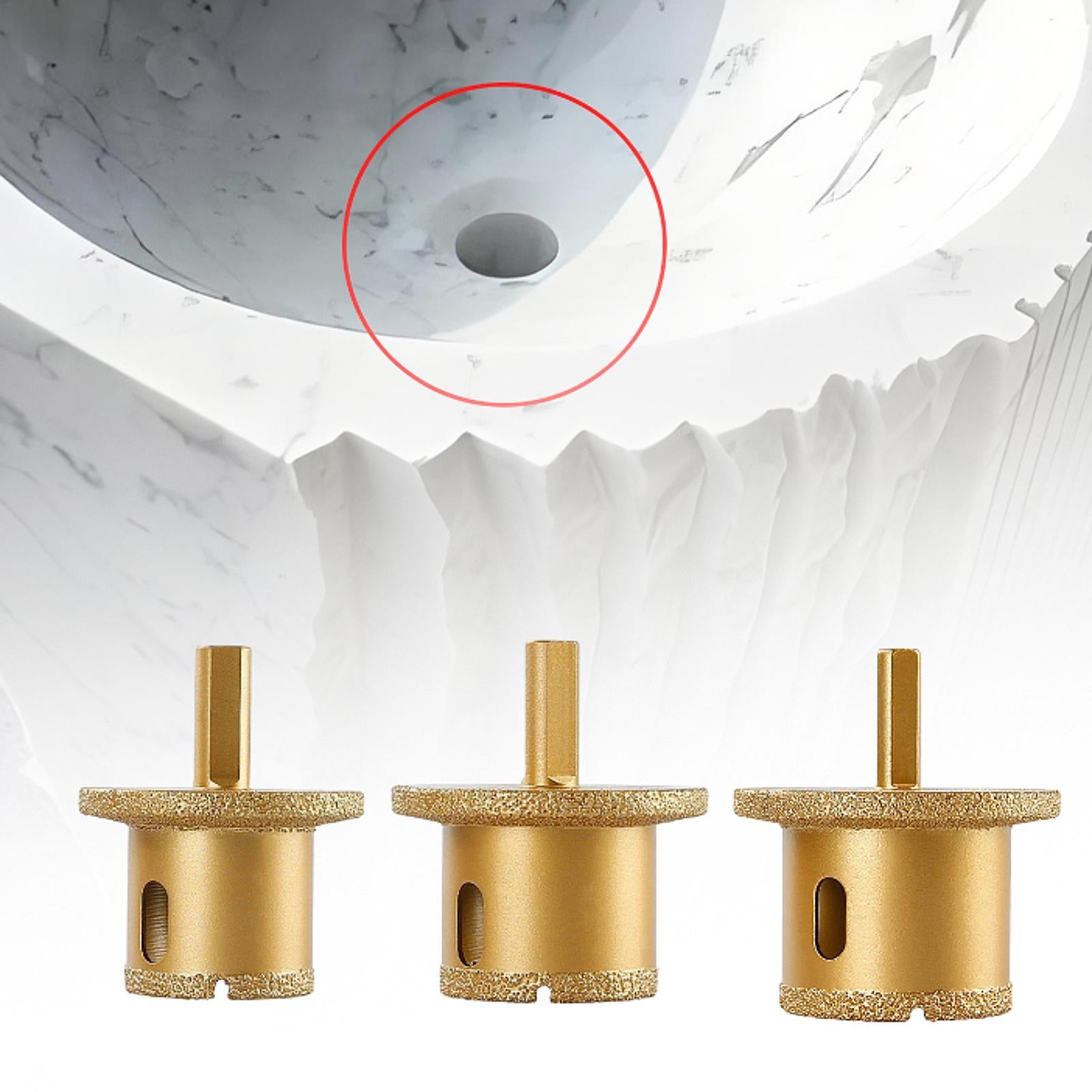 Cylindrical Tile Bit Milling Cutter for Angle Grinder Granite Existing Holes 40mm