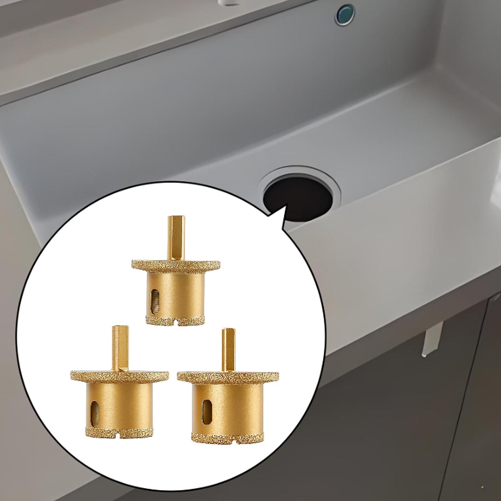 Cylindrical Tile Bit Milling Cutter for Angle Grinder Granite Existing Holes 40mm