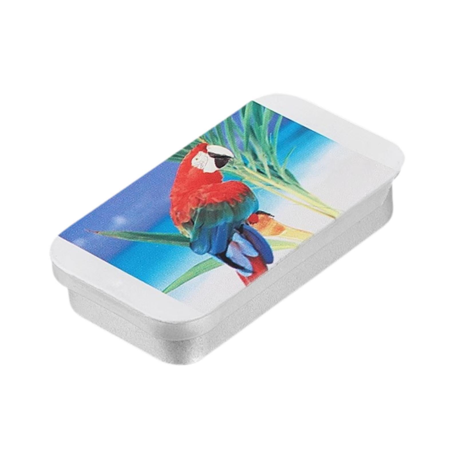 Bird Feeder Box Empty Push Pull Snack Box for Parakeet Bird Training Rodents Style B