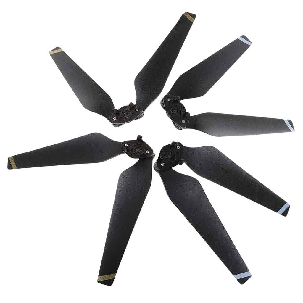 2 Pieces Quick Release Propellers for DJI Mavic Pro Quadcopter White Black