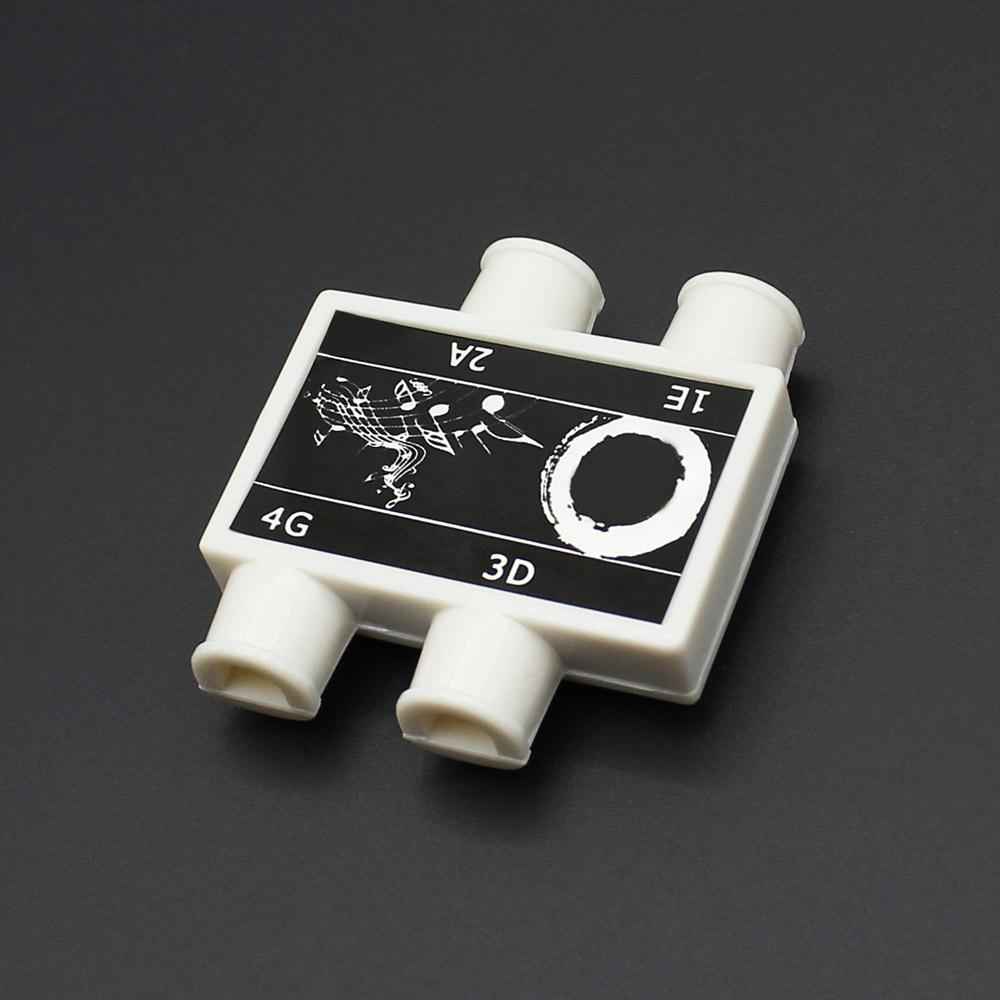 Portable 4 Tones Violin Standard Timbre Pitch Pipe Tuner Musical Instrument Parts Accessory